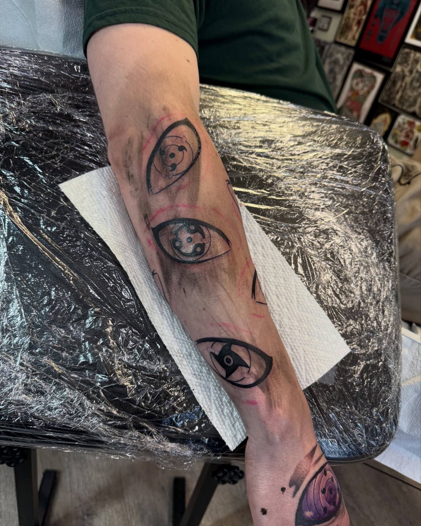 Tattoo by @majinmish — dotwork, realism