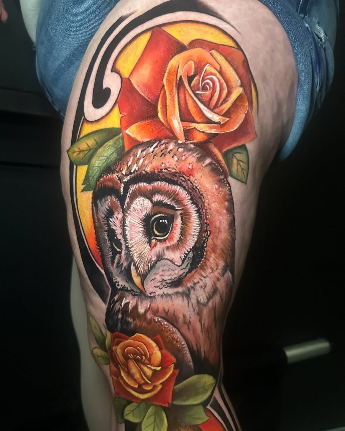 Tattoo by @opal_owl_tattoos — realism