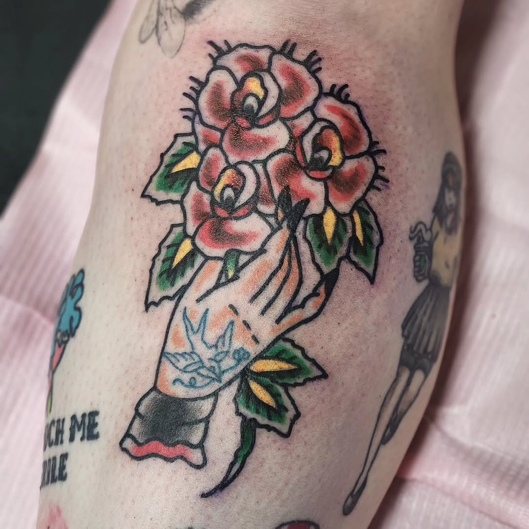 Tattoo by @queenofchaostattoos — american_traditional