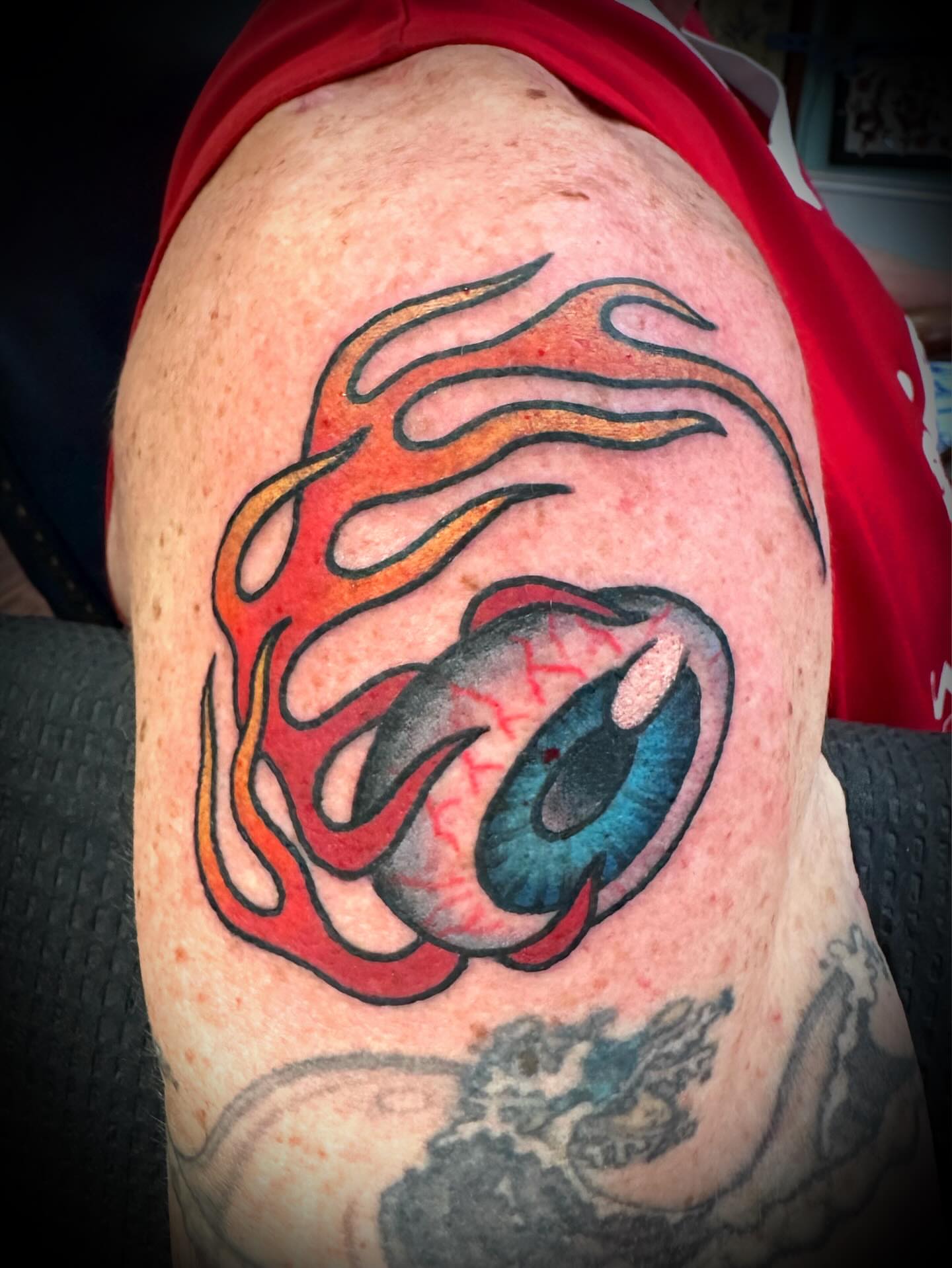 Tattoo by @christos_tattoos — neo_traditional