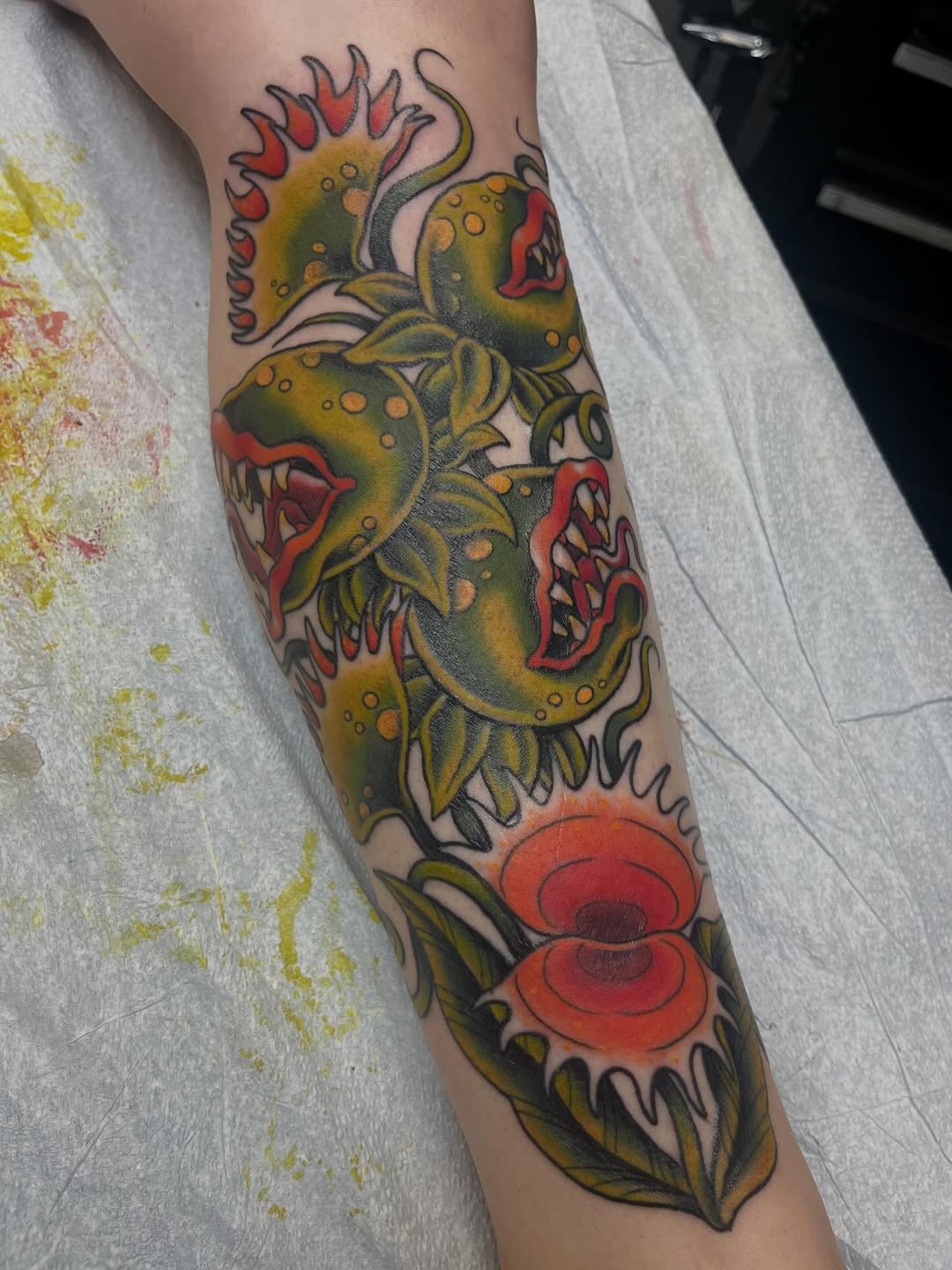 Tattoo by @tippetstattoos — american_traditional, new_school
