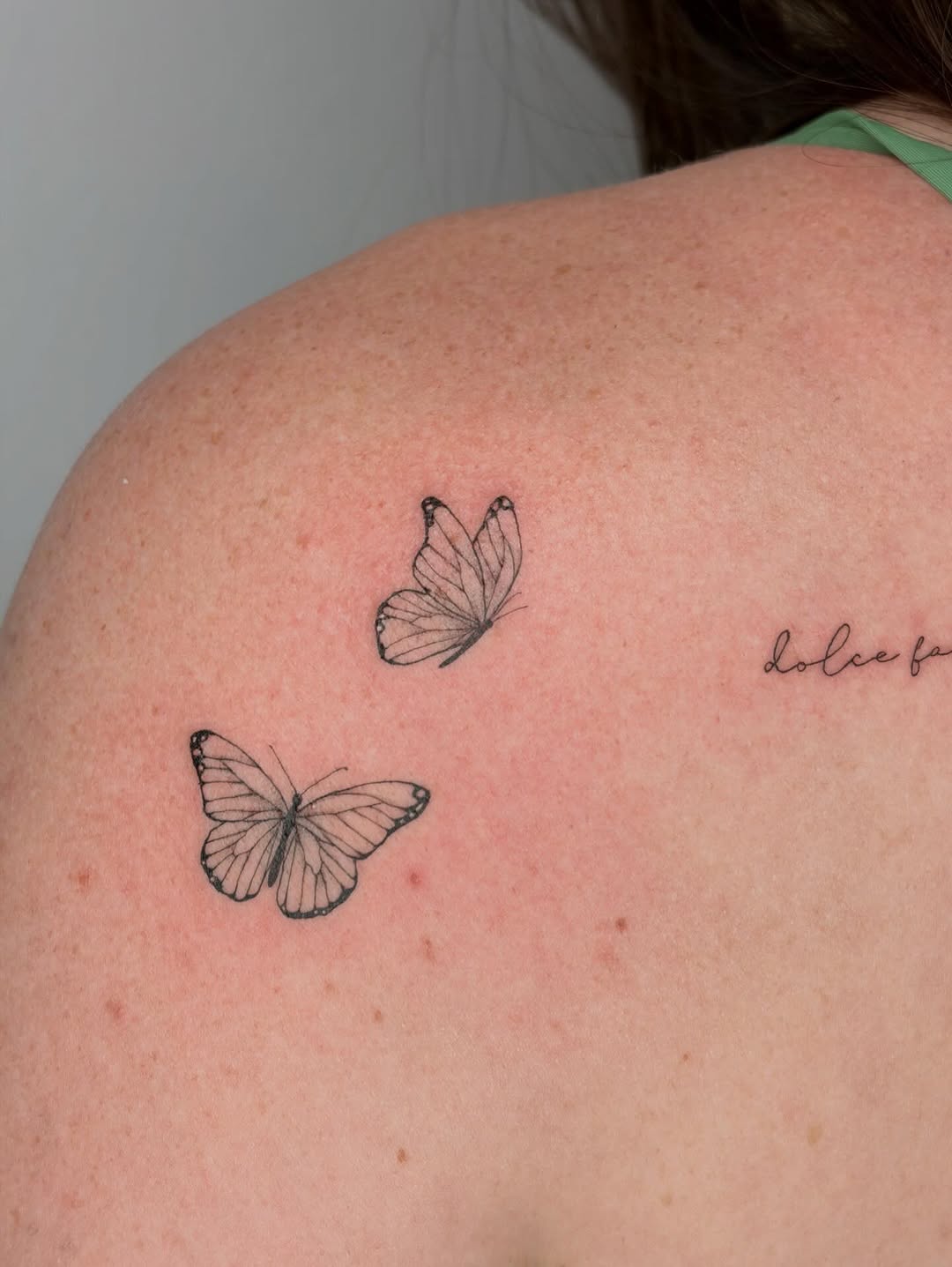 Tattoo by @alyssadoestattoos โ fine_line, lettering_script