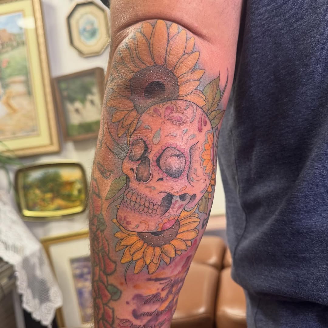 Tattoo by @jillian_k_j — realism, trash_polka