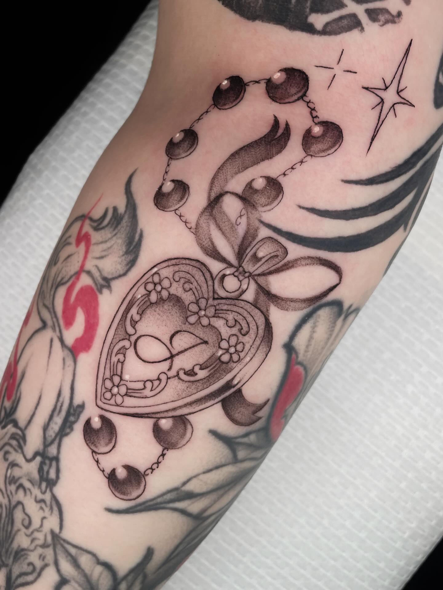 Tattoo by @xens0ul — american_traditional, black_and_grey