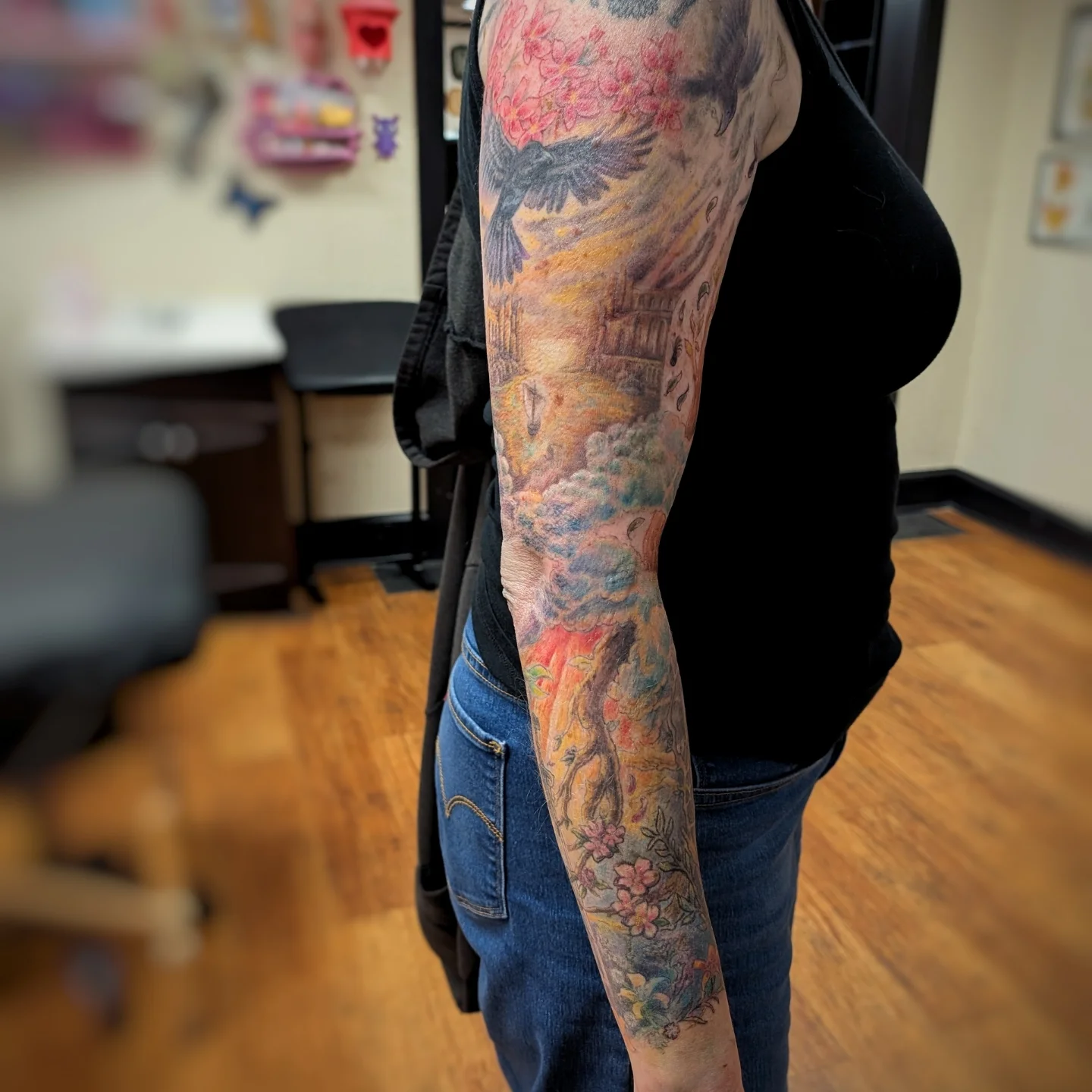 Tattoo by @graffitilostpdx โ dotwork, realism