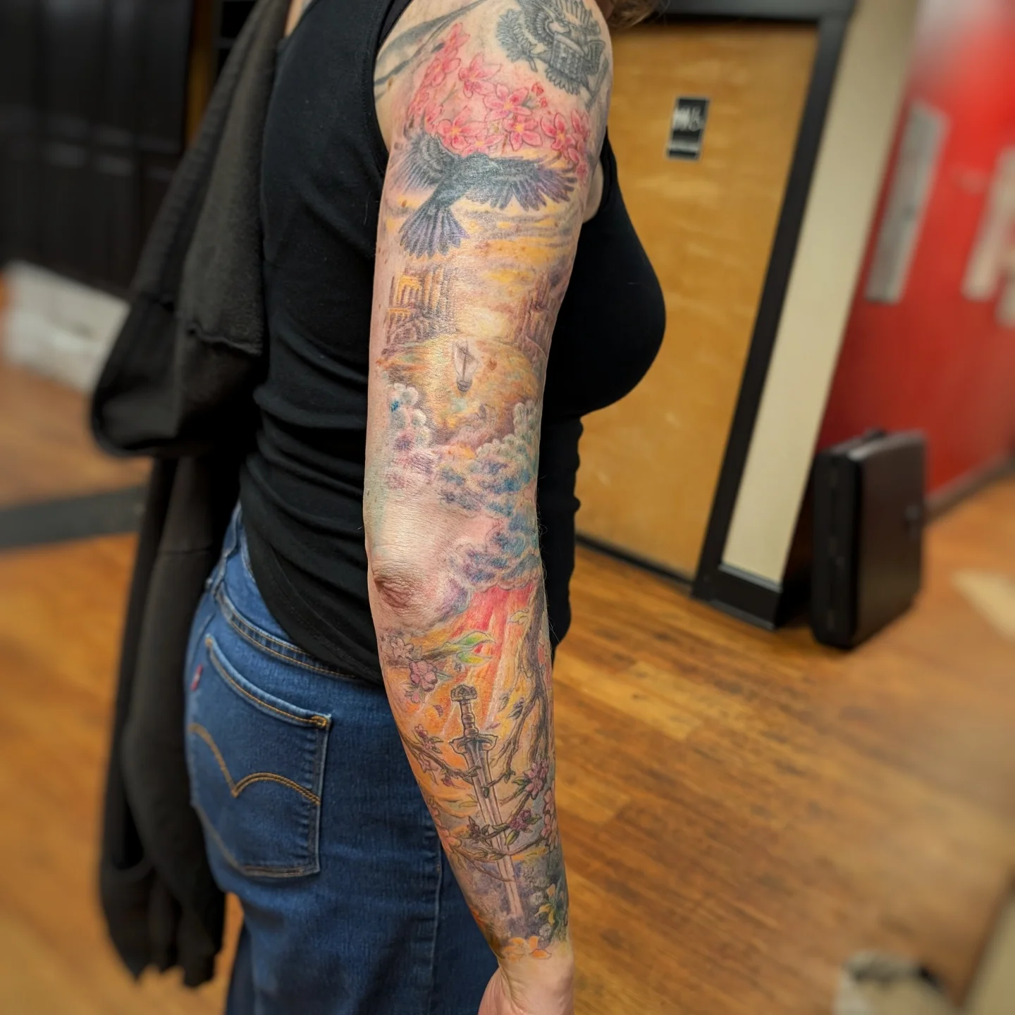 Tattoo by @graffitilostpdx โ dotwork, realism