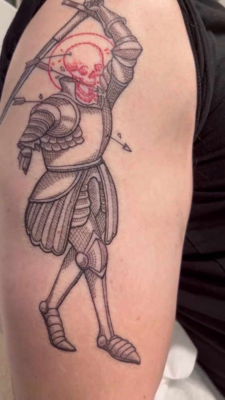 Tattoo by @tattoos_by_look — black_and_grey, realism