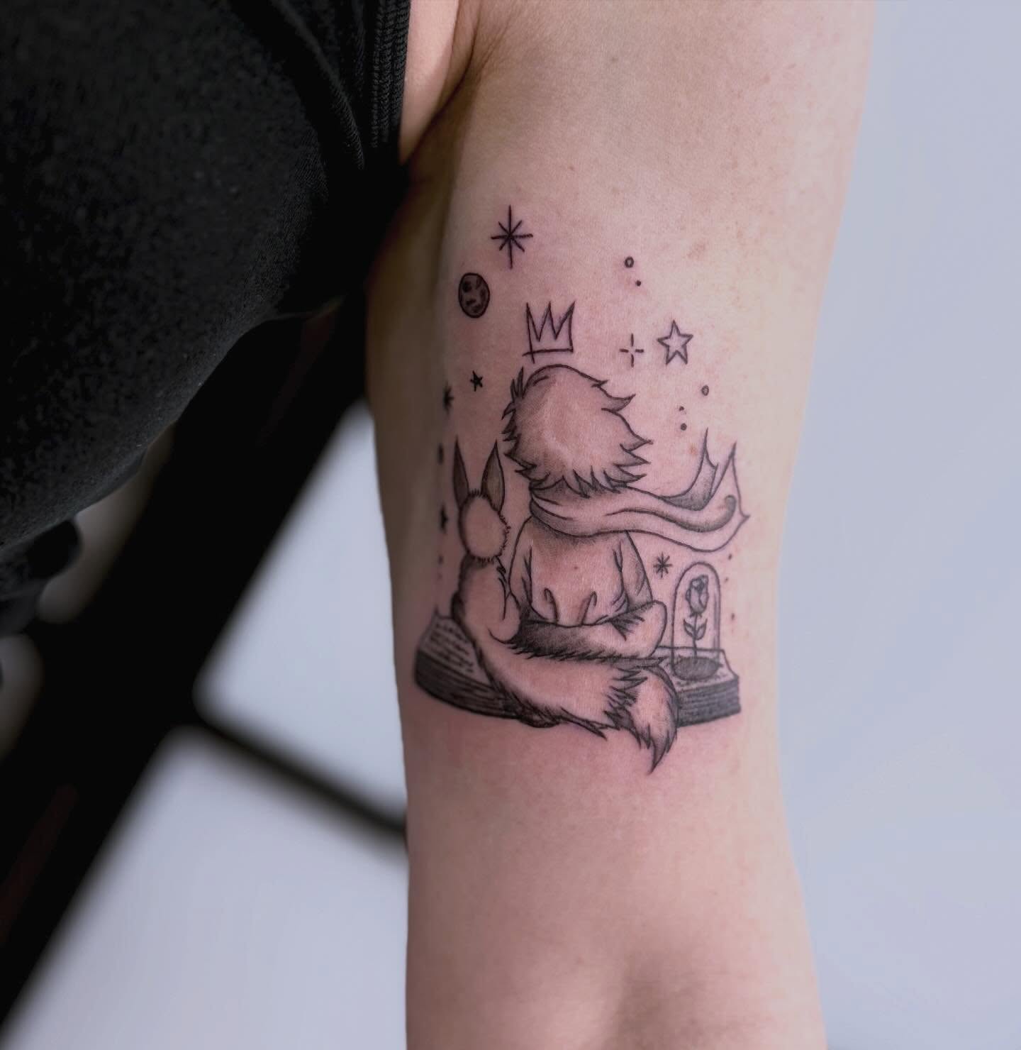 Tattoo by @clairejames_tattoo — black_and_grey