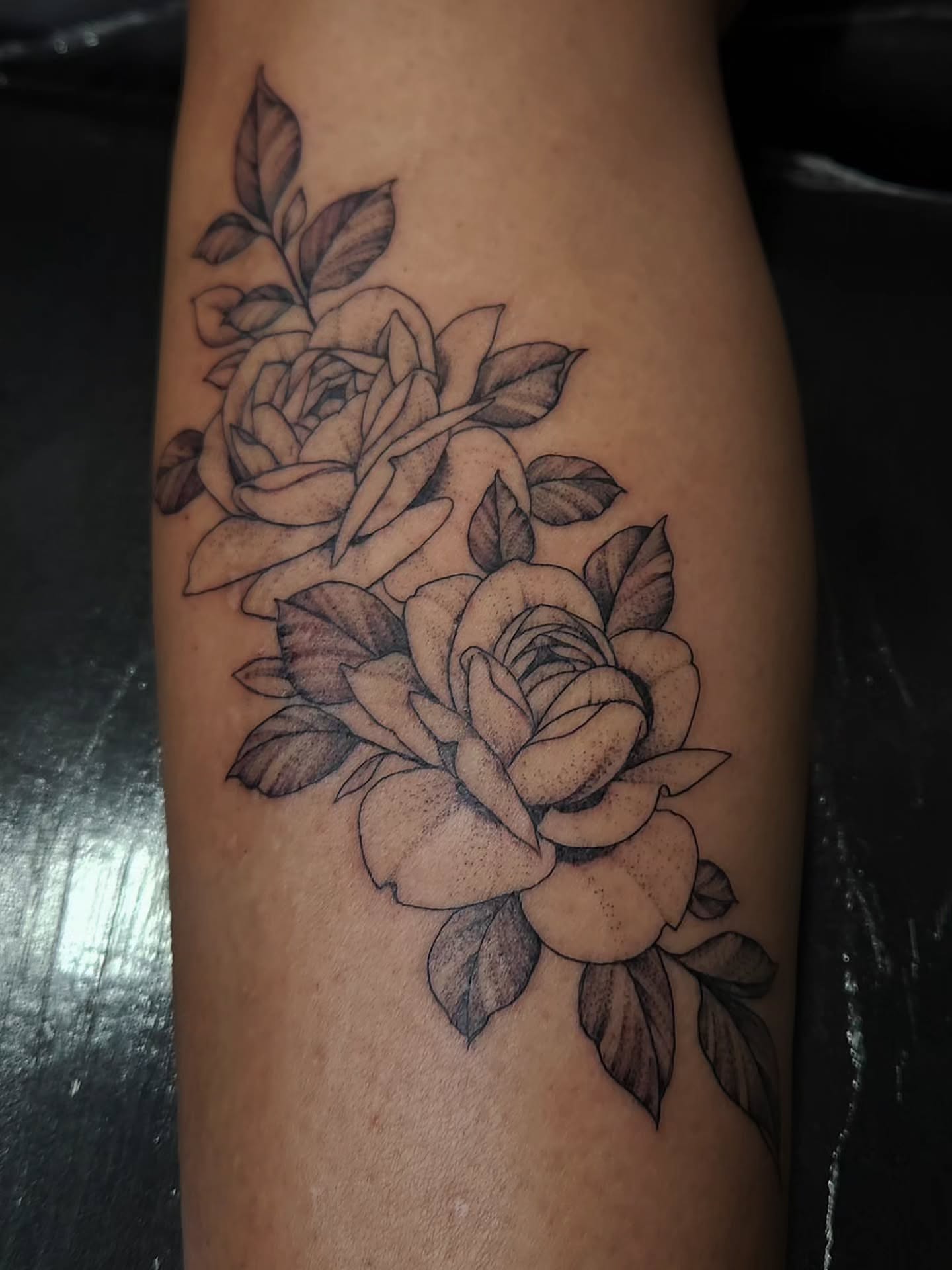 Tattoo by @dycotattoo — black_and_grey