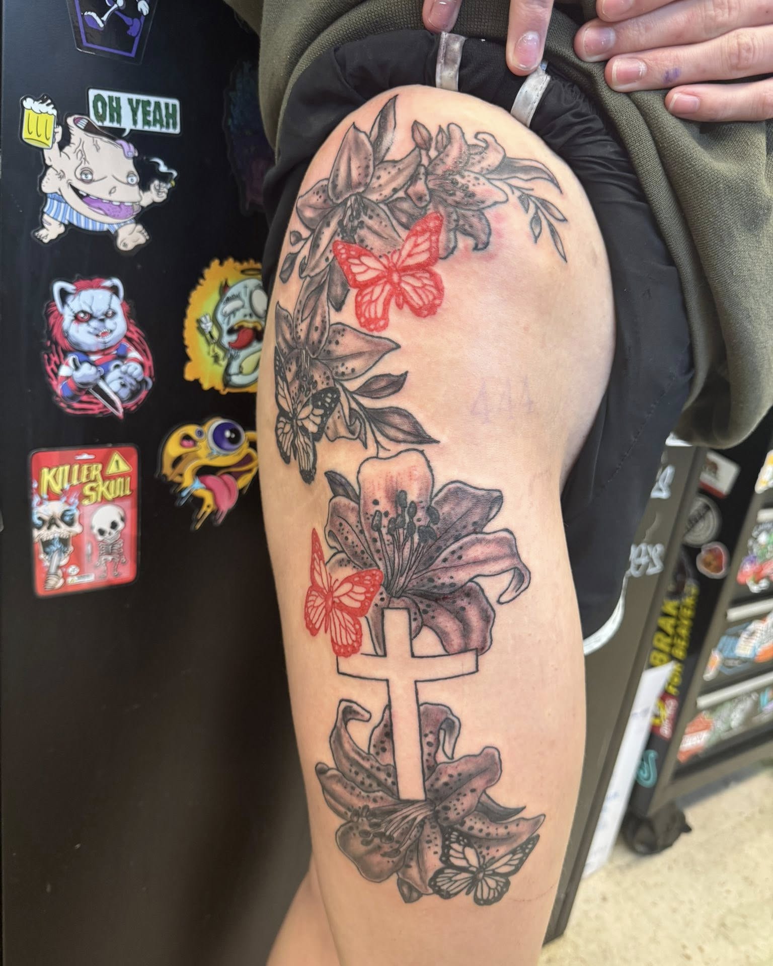 Tattoo by @catfishjimmytattoos — american_traditional, black_and_grey