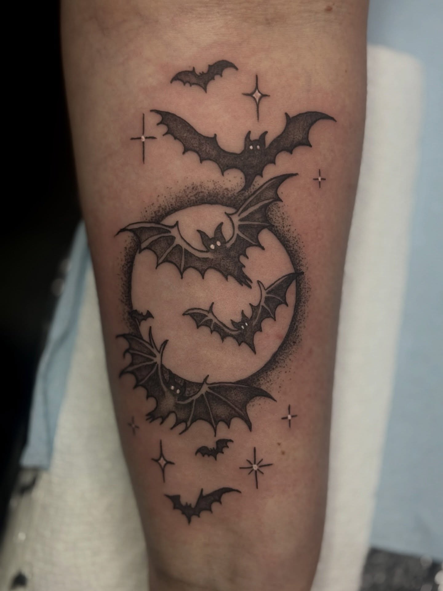 Tattoo by @needlemami — dotwork