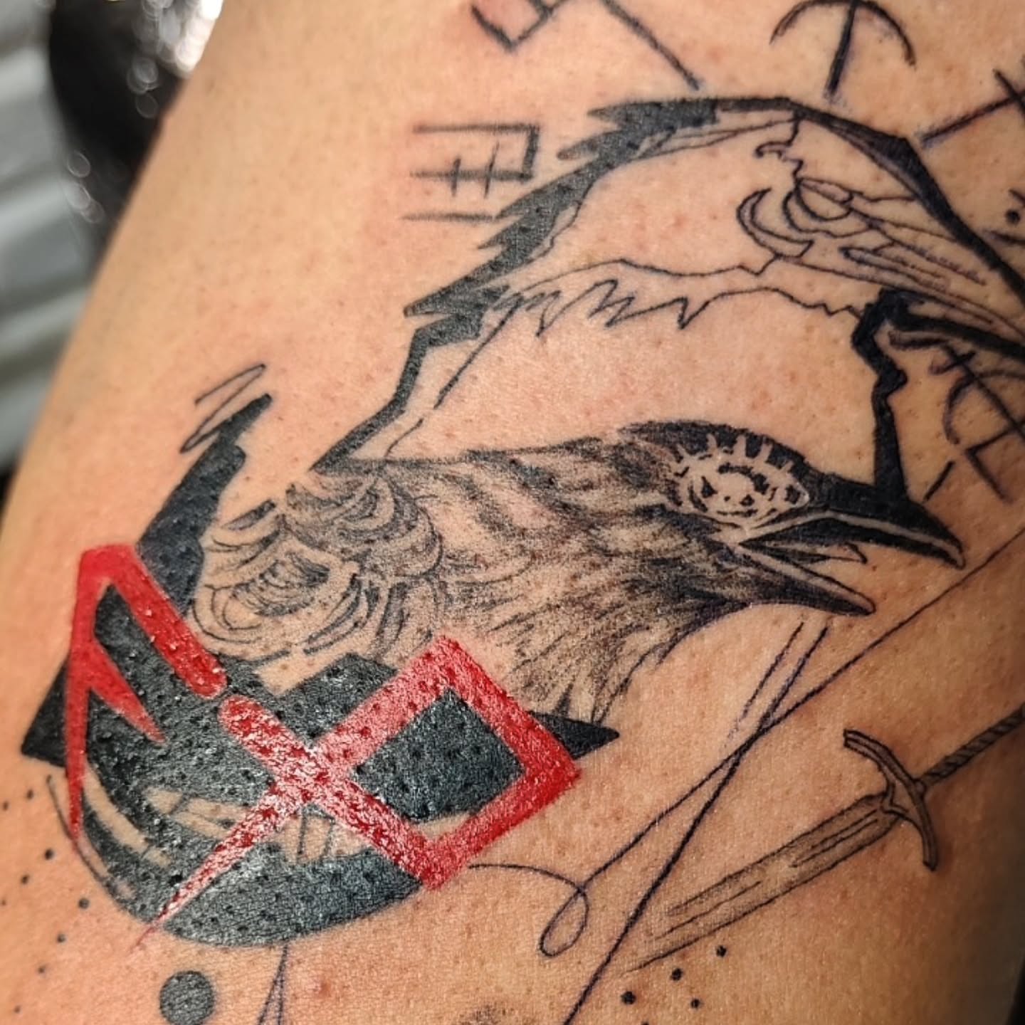 Tattoo by @tintafinart — black_and_grey
