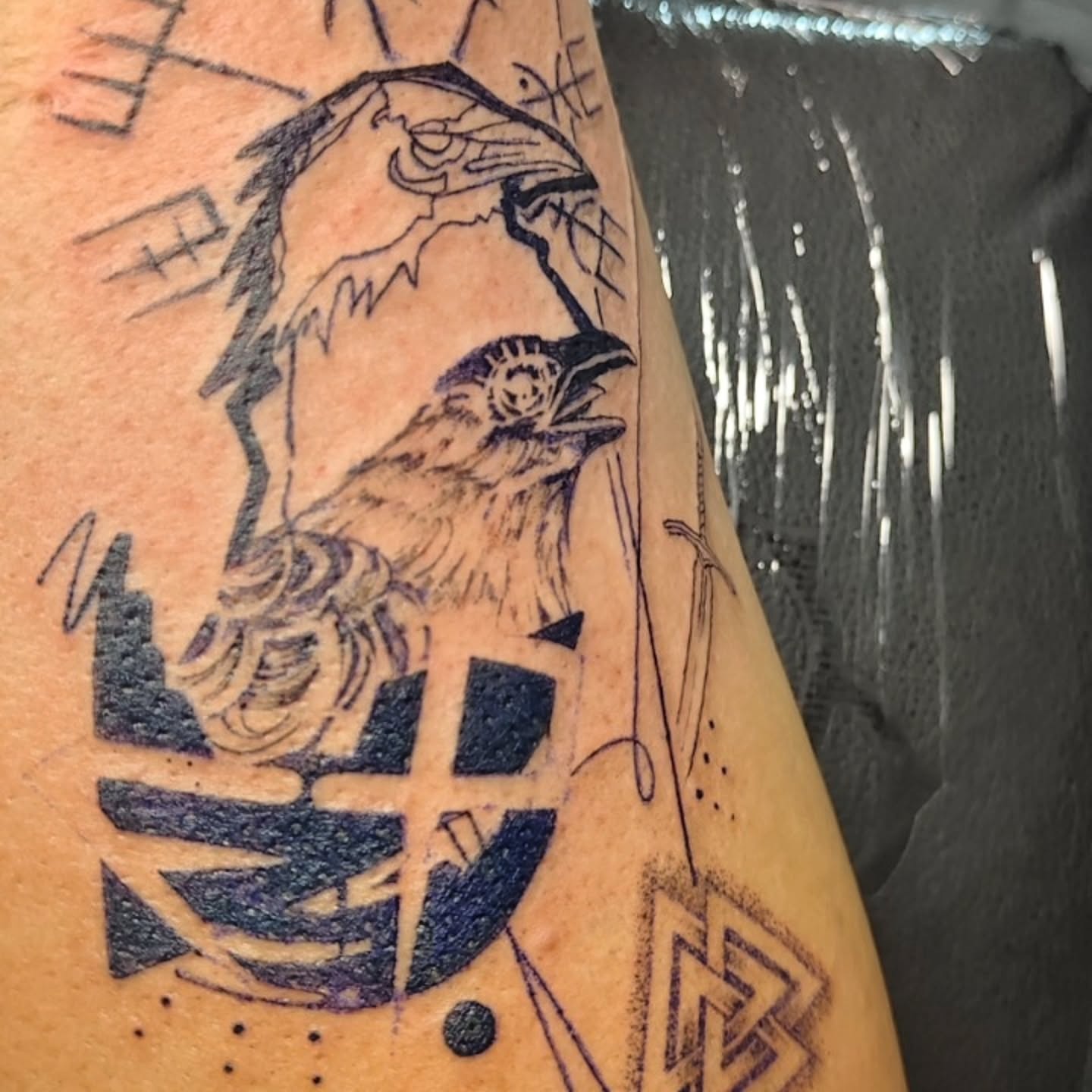Tattoo by @tintafinart — black_and_grey