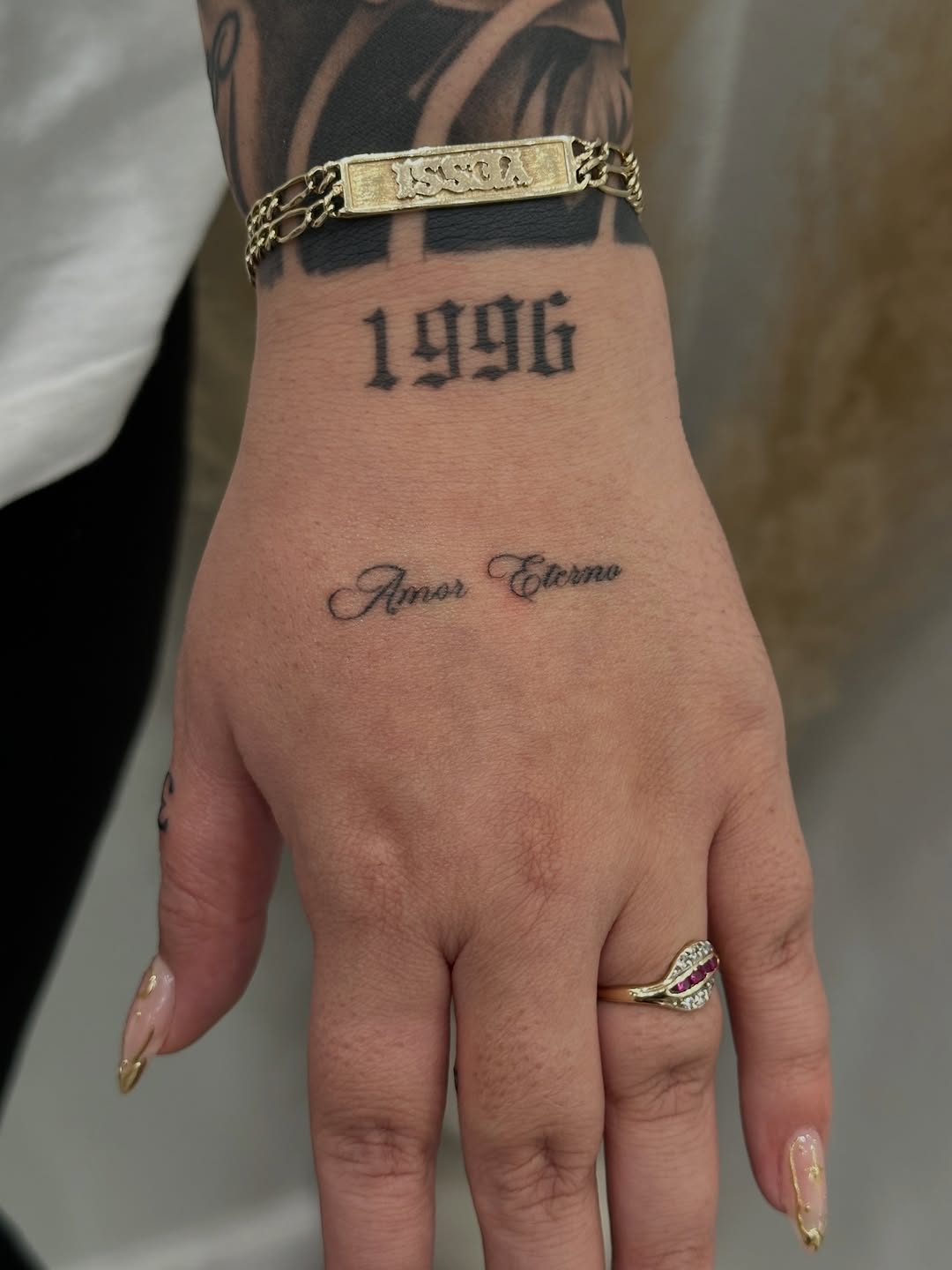 Tattoo by @inkedxalex — lettering_script
