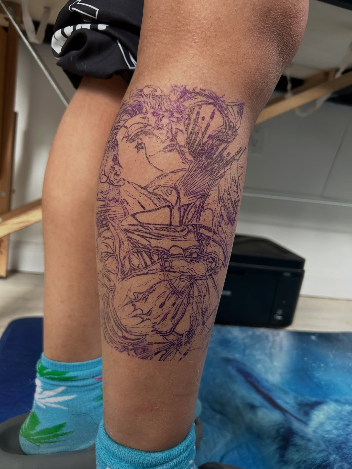 Tattoo by @s.t.a.w.ink_yaya — anime