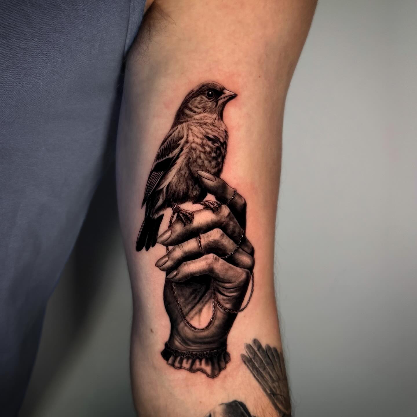 Tattoo by @saint.denis.ink — realism
