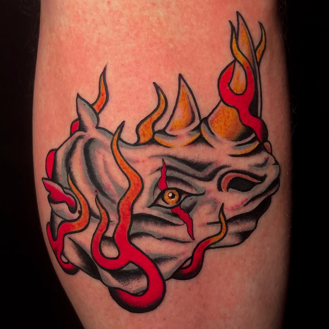 Tattoo by @henriktattoo_ — neo_traditional, black_and_grey