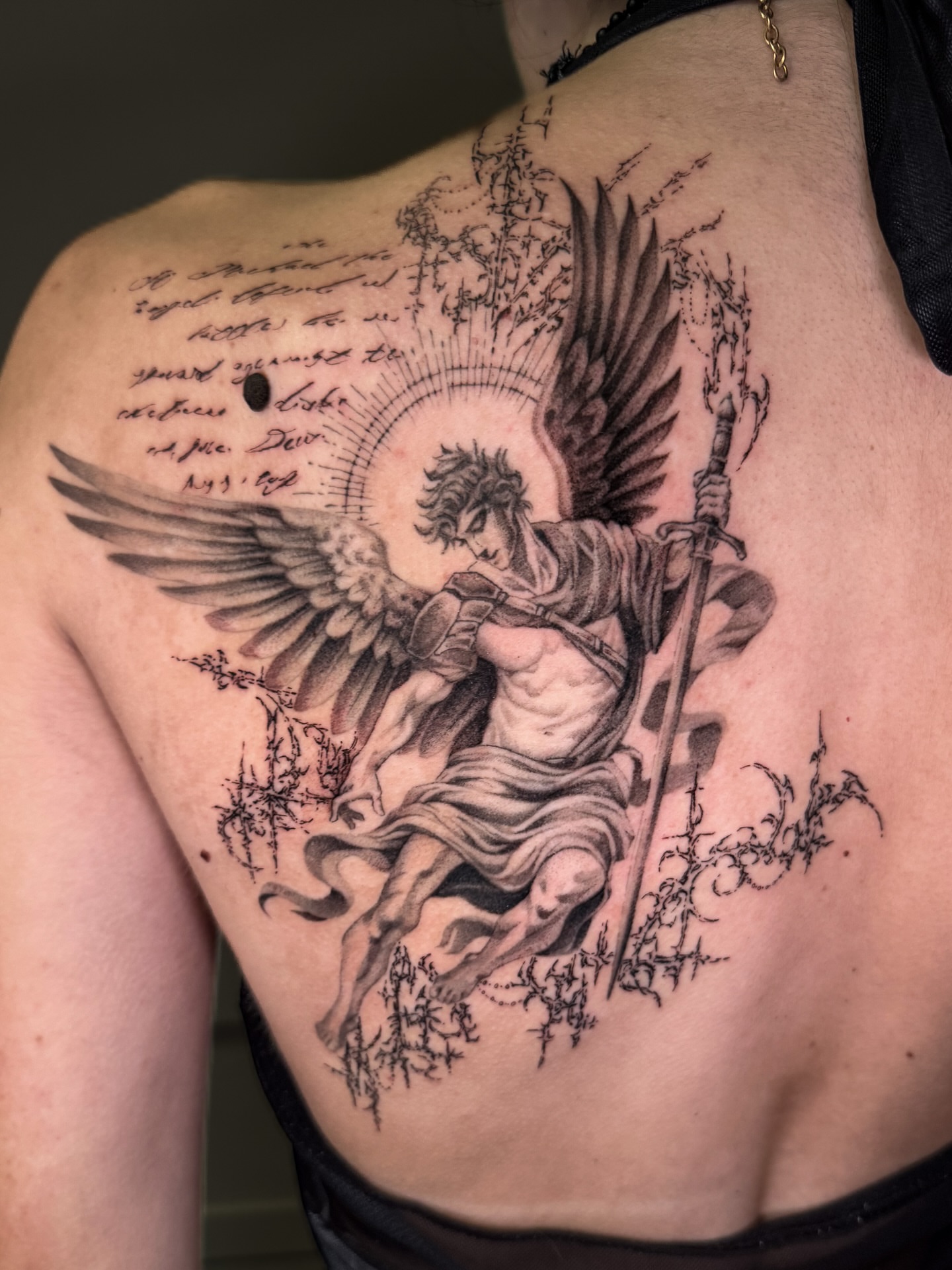 Tattoo by @naviiart โ black_and_grey, realism