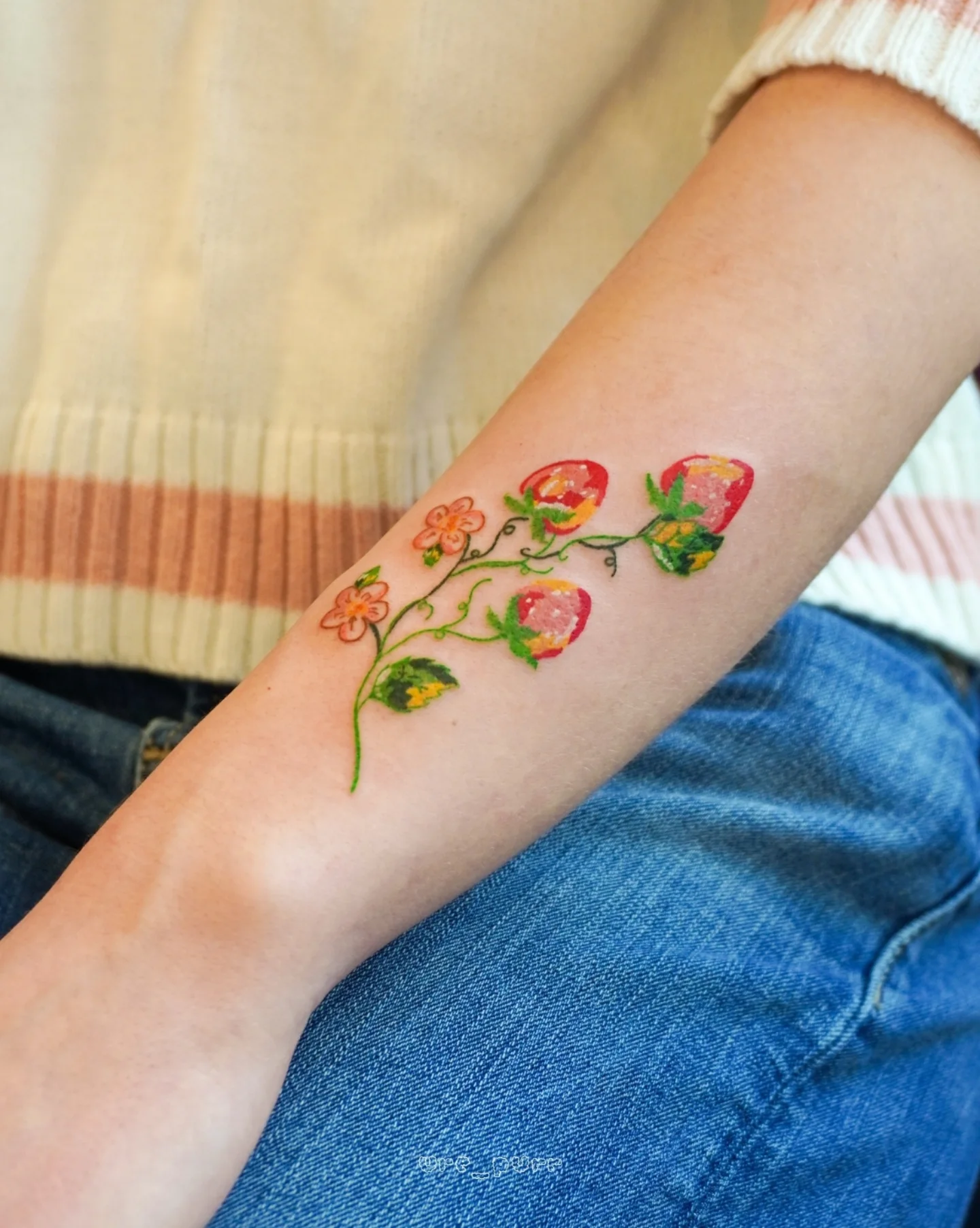 Tattoo by @yure_purr β watercolor