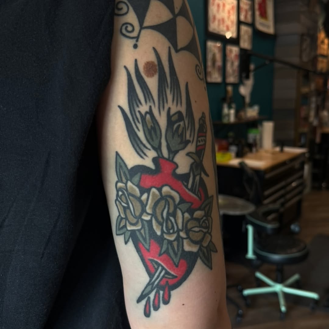 Tattoo by @erintat2 โ american_traditional