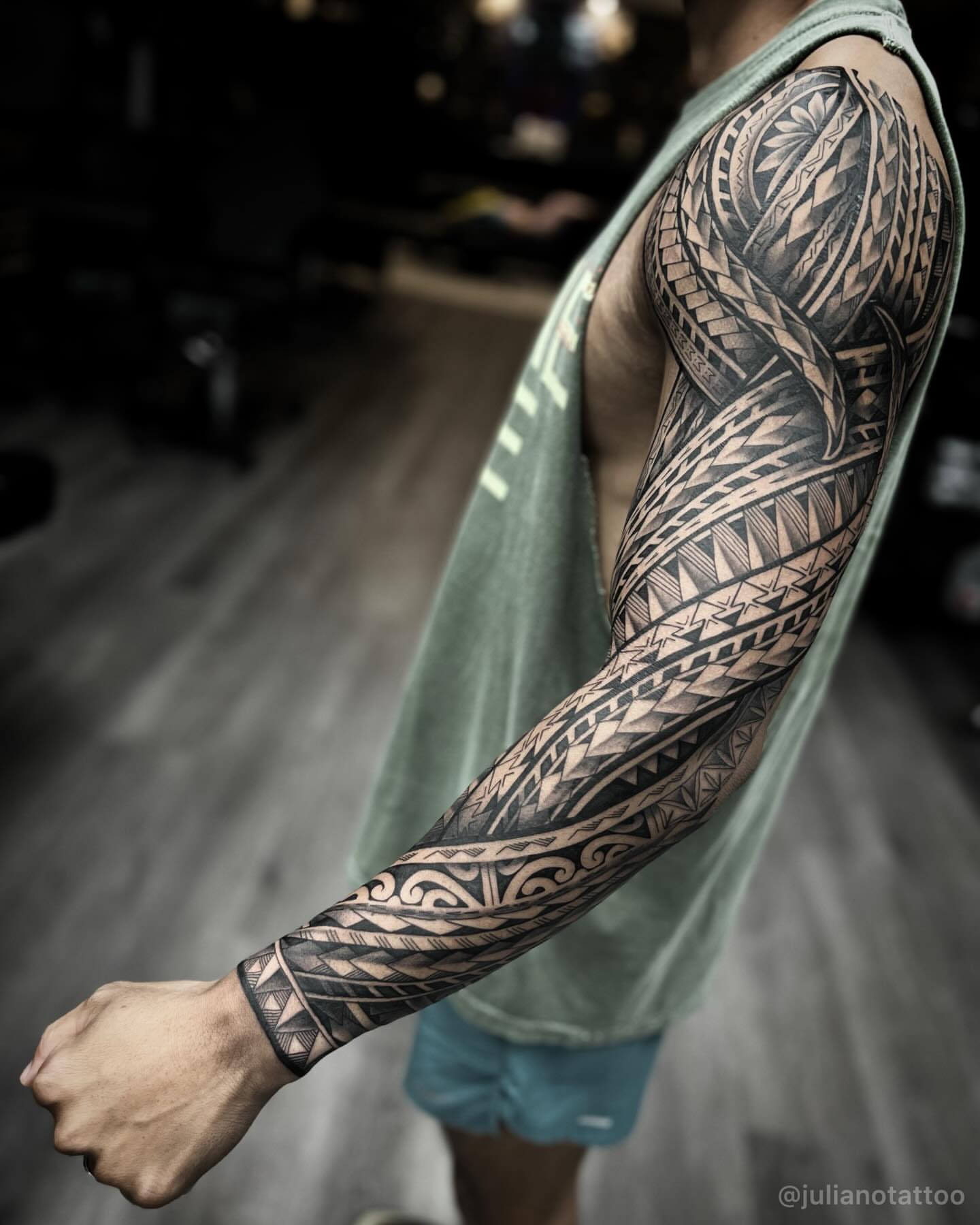 Tattoo by @julianotattoo — tribal