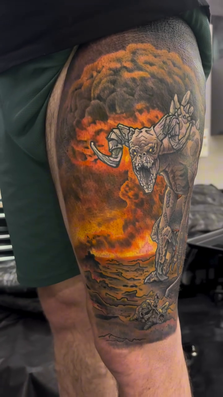Tattoo by @atombomb_89 โ realism, dark_realism