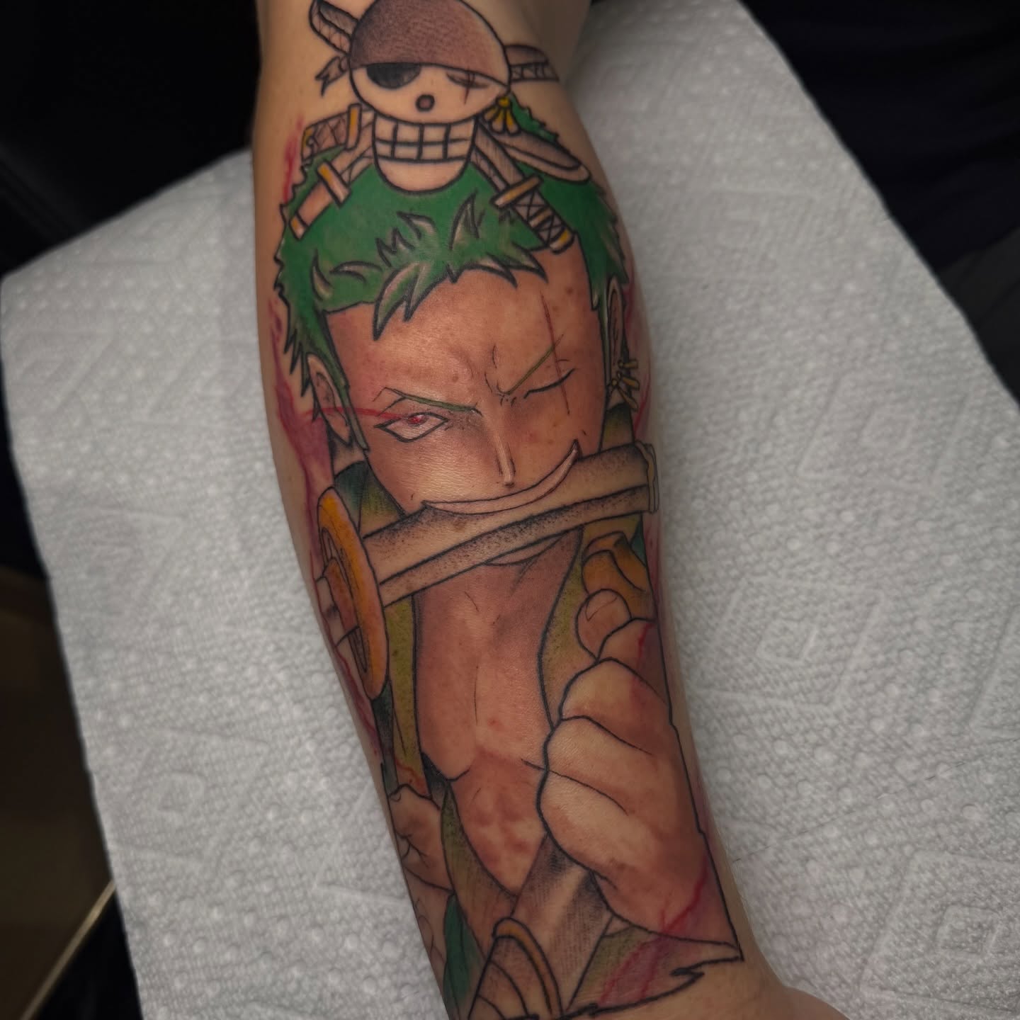 Tattoo by @yobeazytattoos — anime