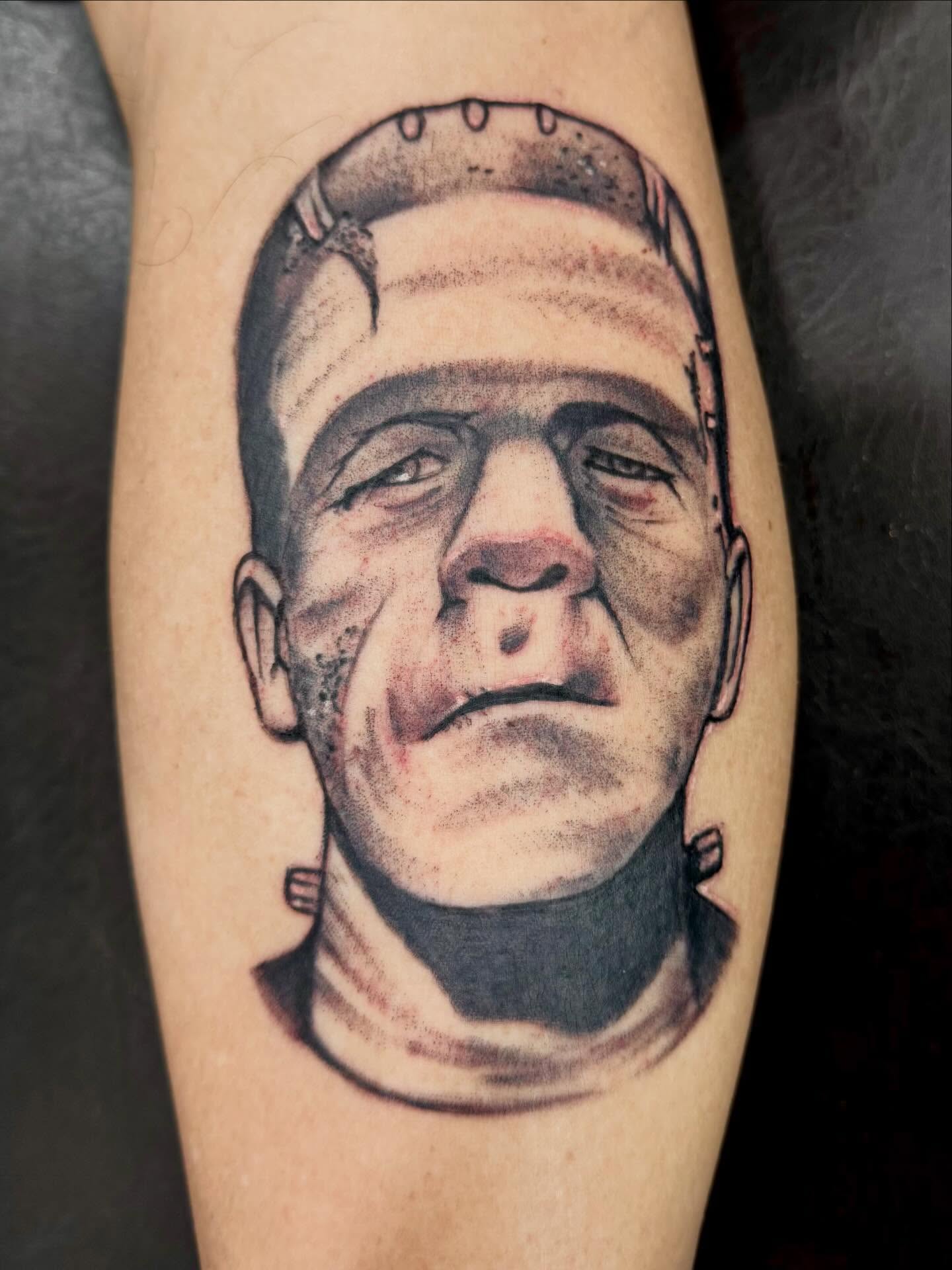 Tattoo by @1916ink — black_and_grey, realism