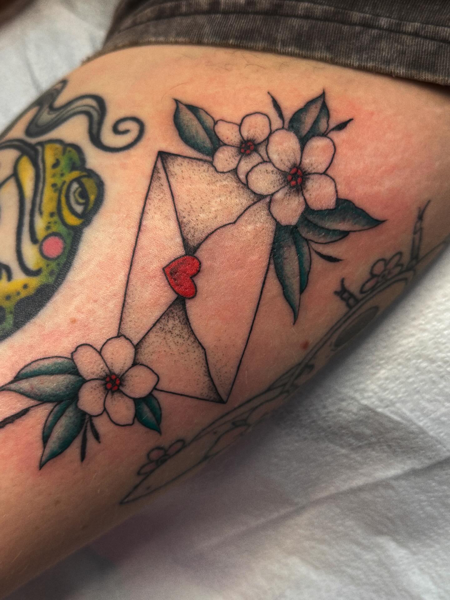 Tattoo by @randatattoos β american_traditional, geometric