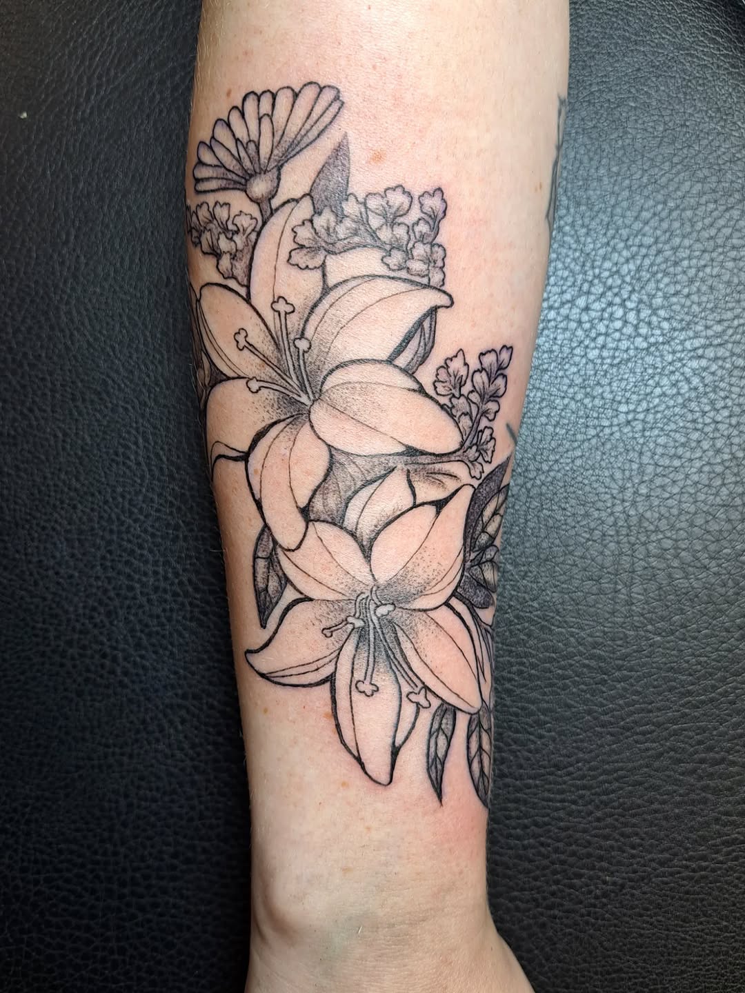 Tattoo by @_zzzava — fine_line, black_and_grey