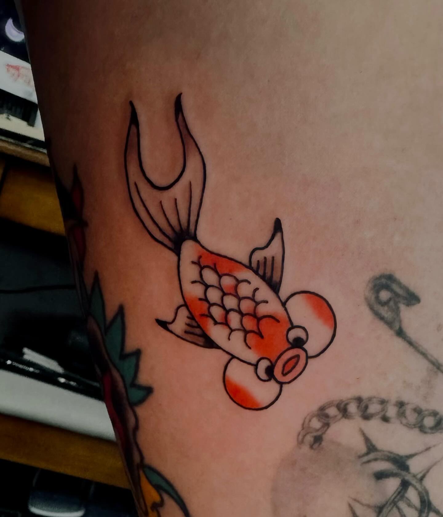 Tattoo by @fokqueenie — american_traditional
