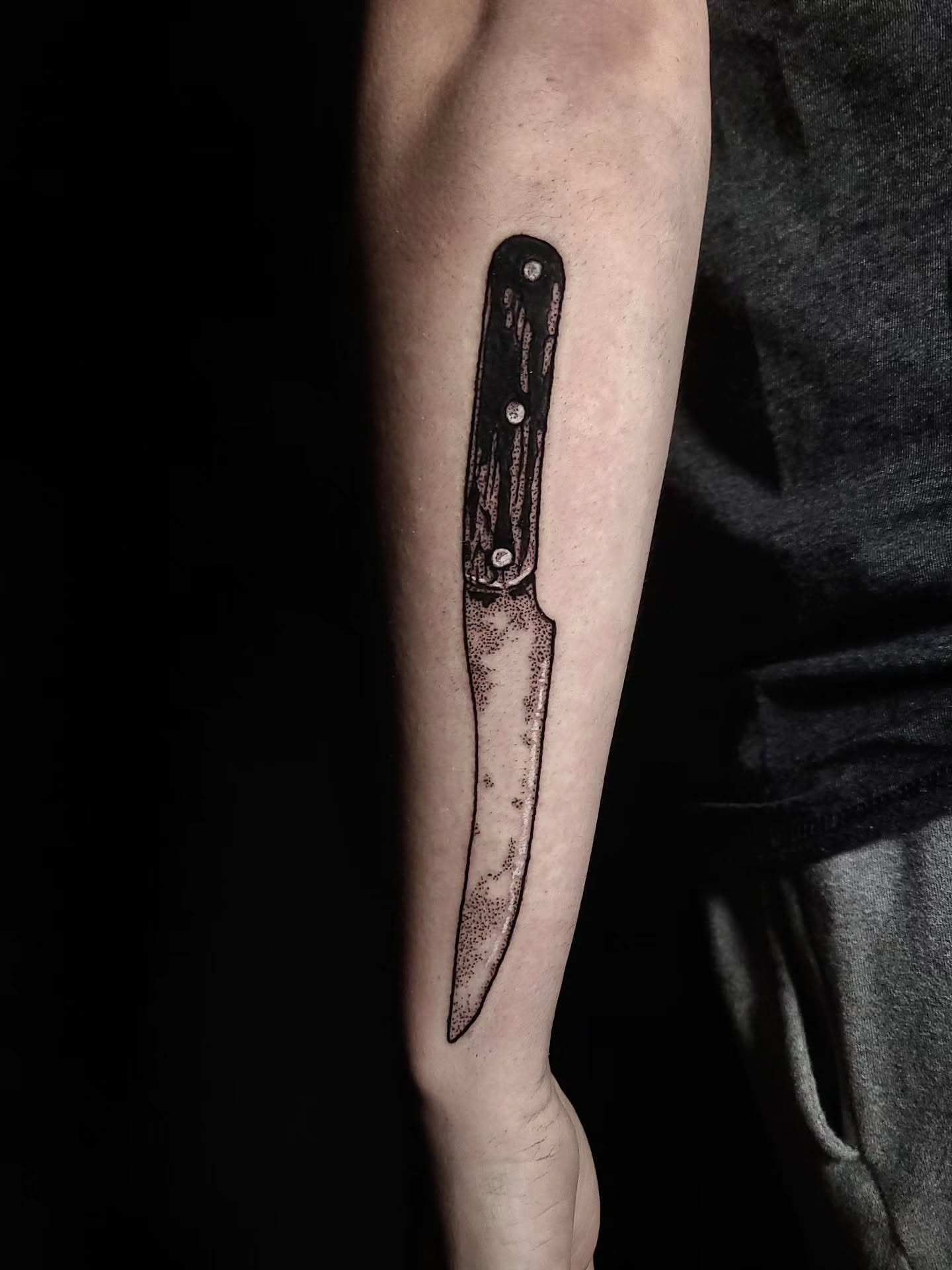 Tattoo by @alexanderstairstattoos — dotwork