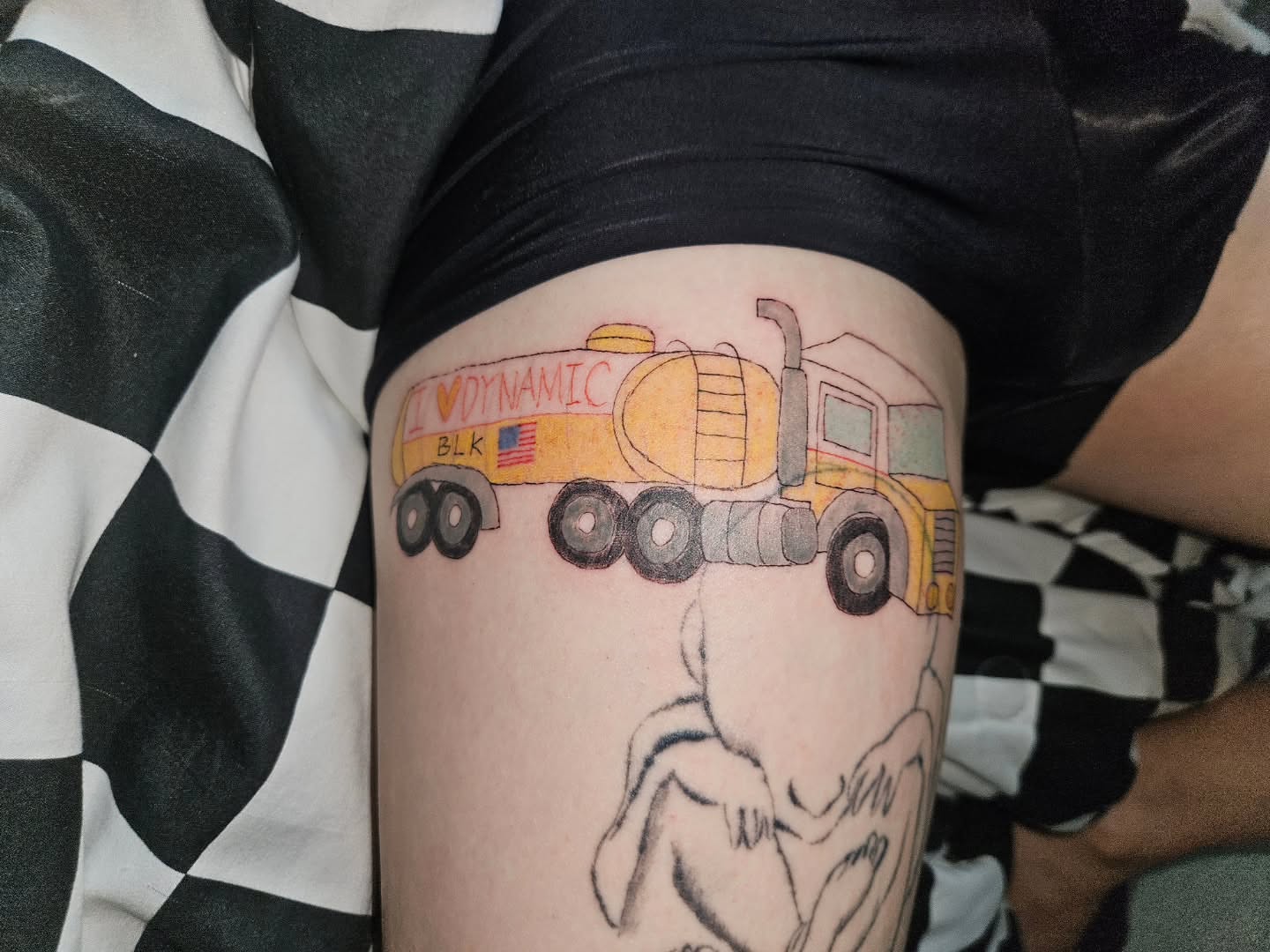 Tattoo by @kissmygiss — dotwork