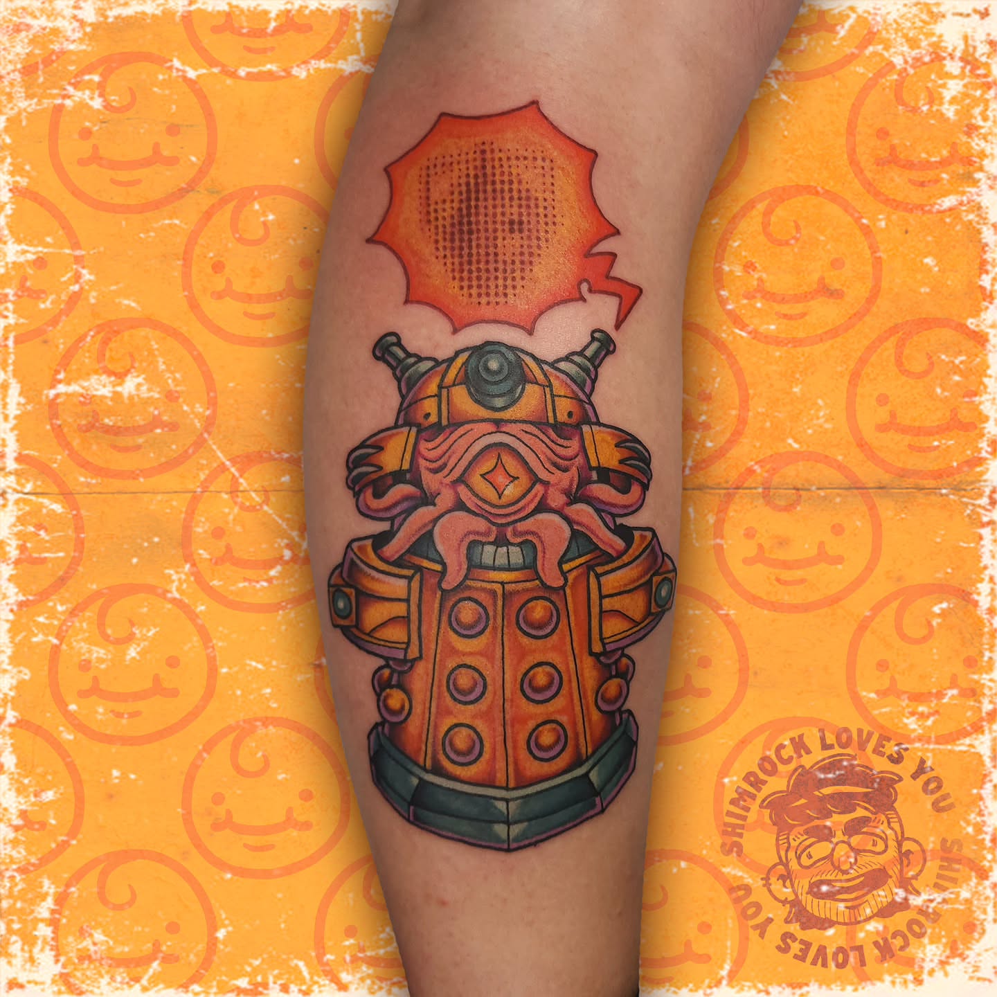 Tattoo by @shimrocklovesyou — dotwork, geometric