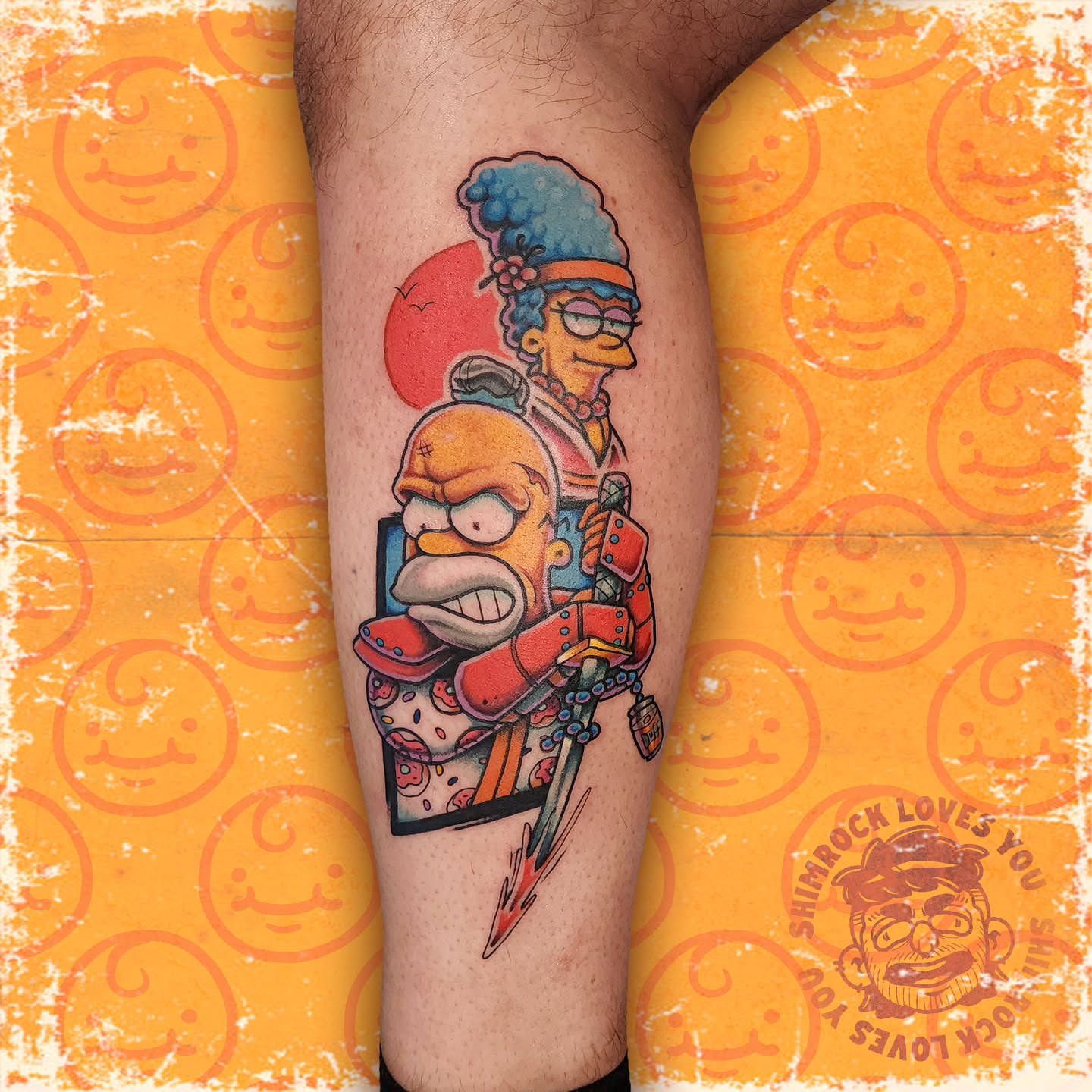 Tattoo by @shimrocklovesyou — realism, dotwork