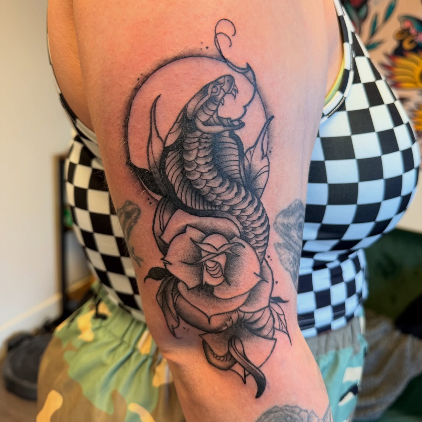 Tattoo by @mylenemassacre — black_and_grey, realism