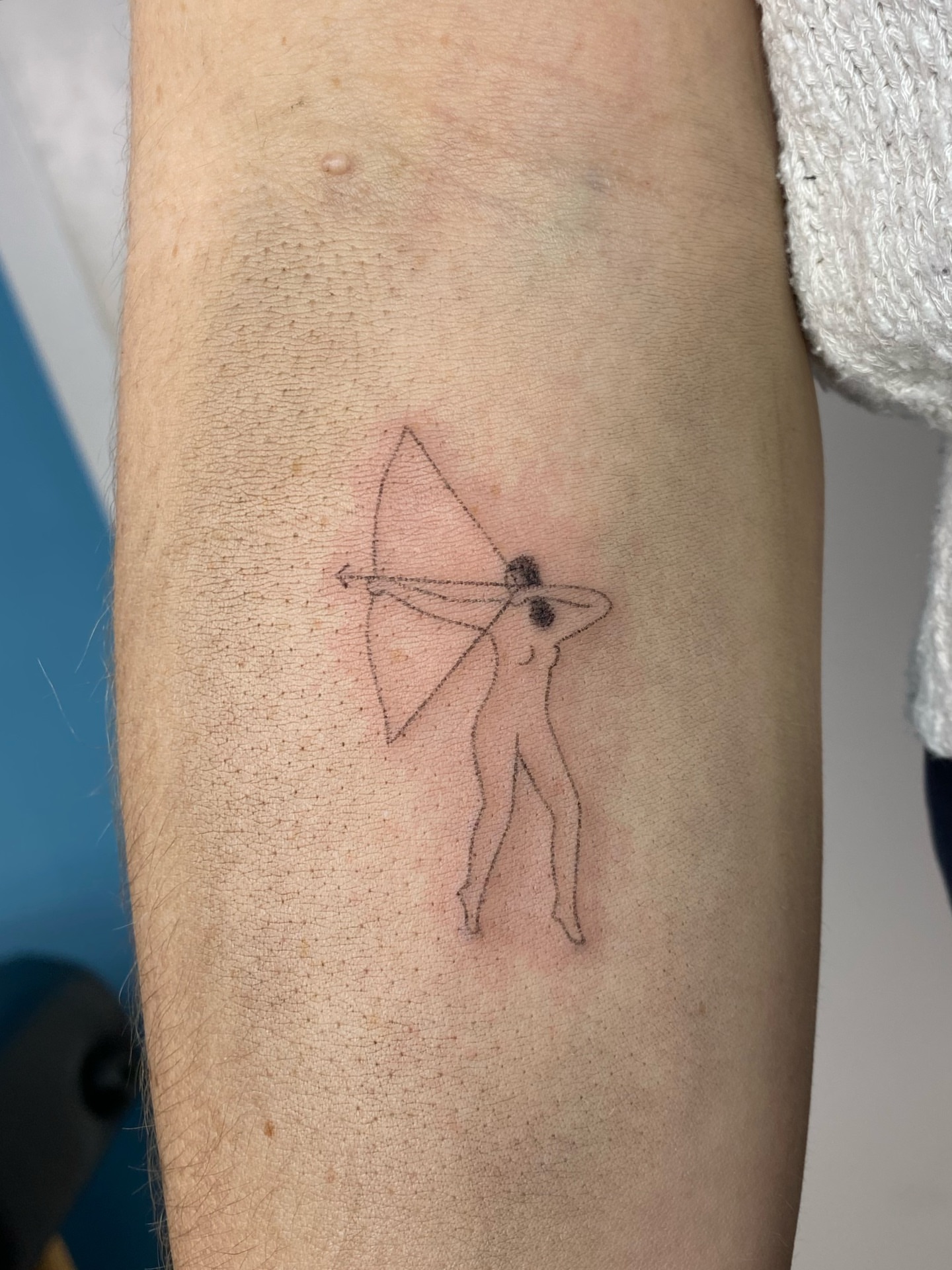 Tattoo by @pokyopokyo — geometric