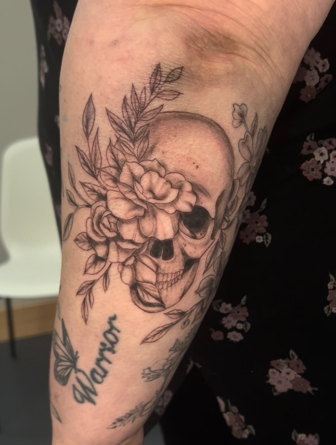 Tattoo by @nomadic.designs β black_and_grey, realism