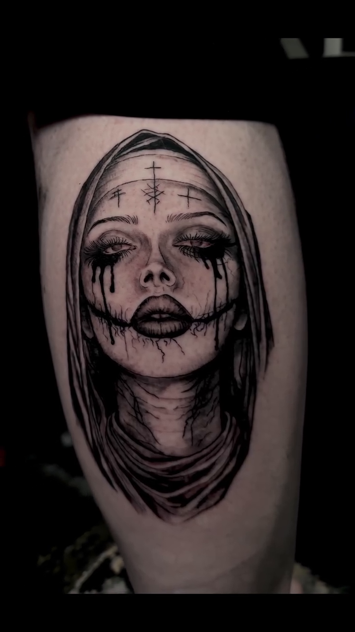 Tattoo by @inked_by_storm_sdt — black_and_grey, realism