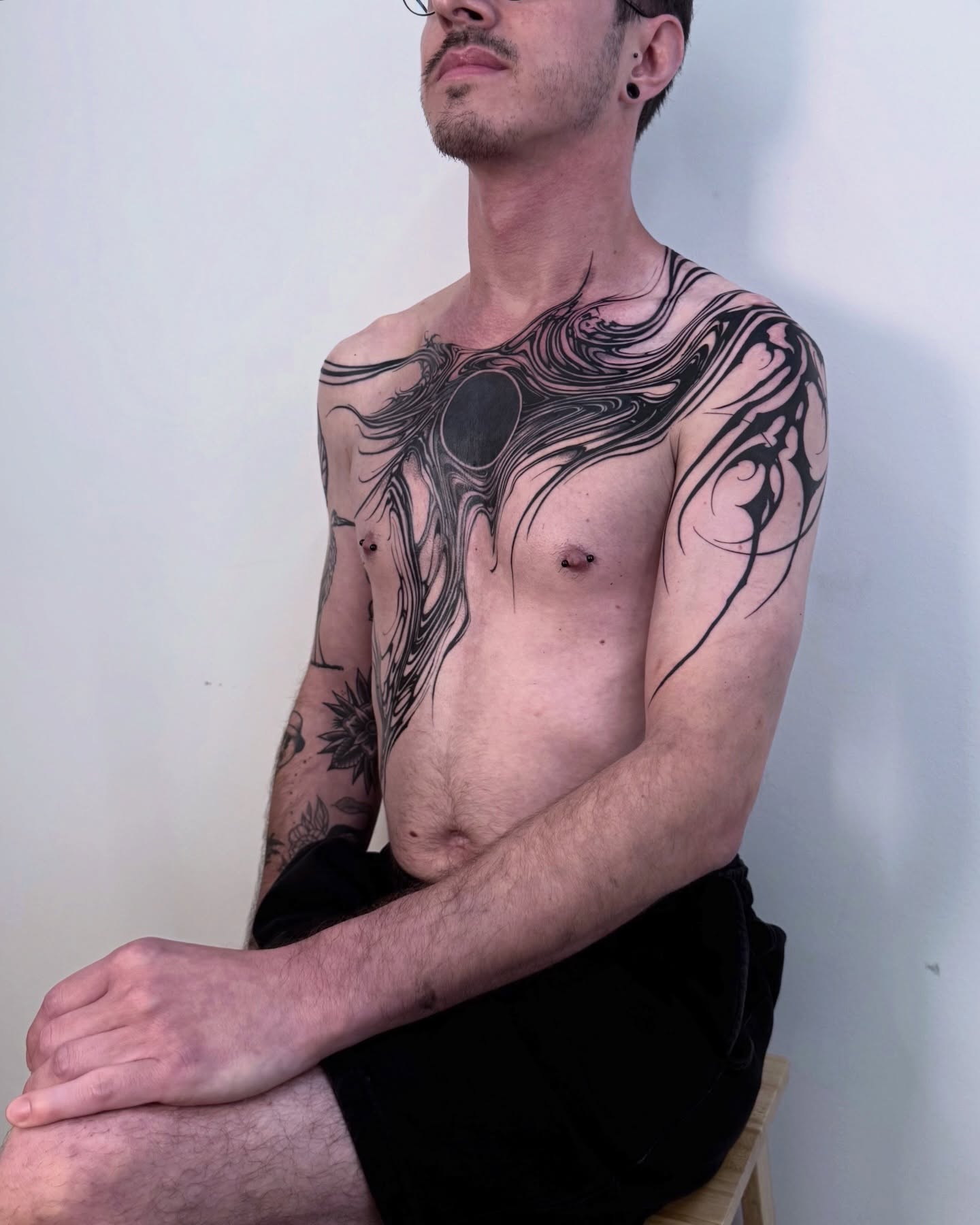 Tattoo by @voldblk — black_and_grey
