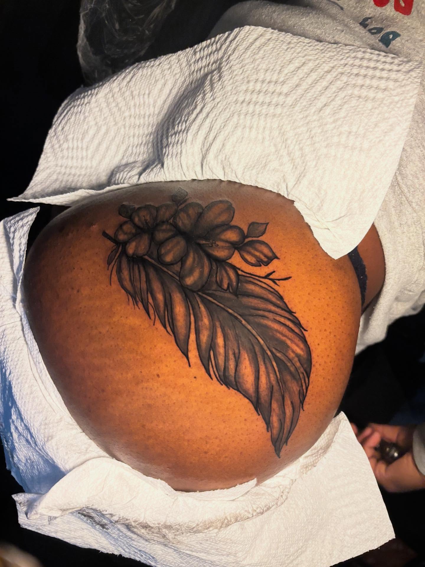 Tattoo by @inkys_ink — black_and_grey