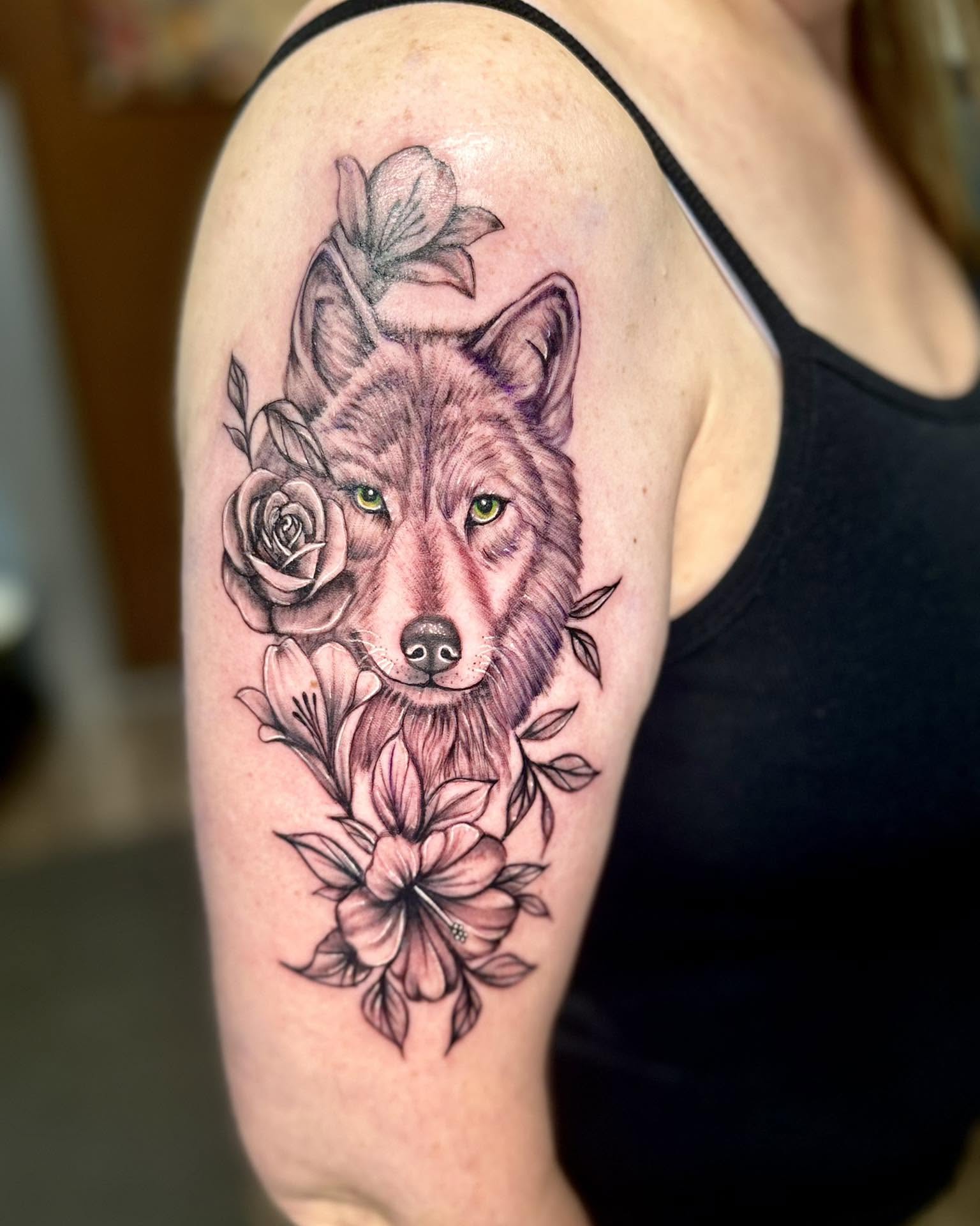 Tattoo by @c_lupori — realism, black_and_grey