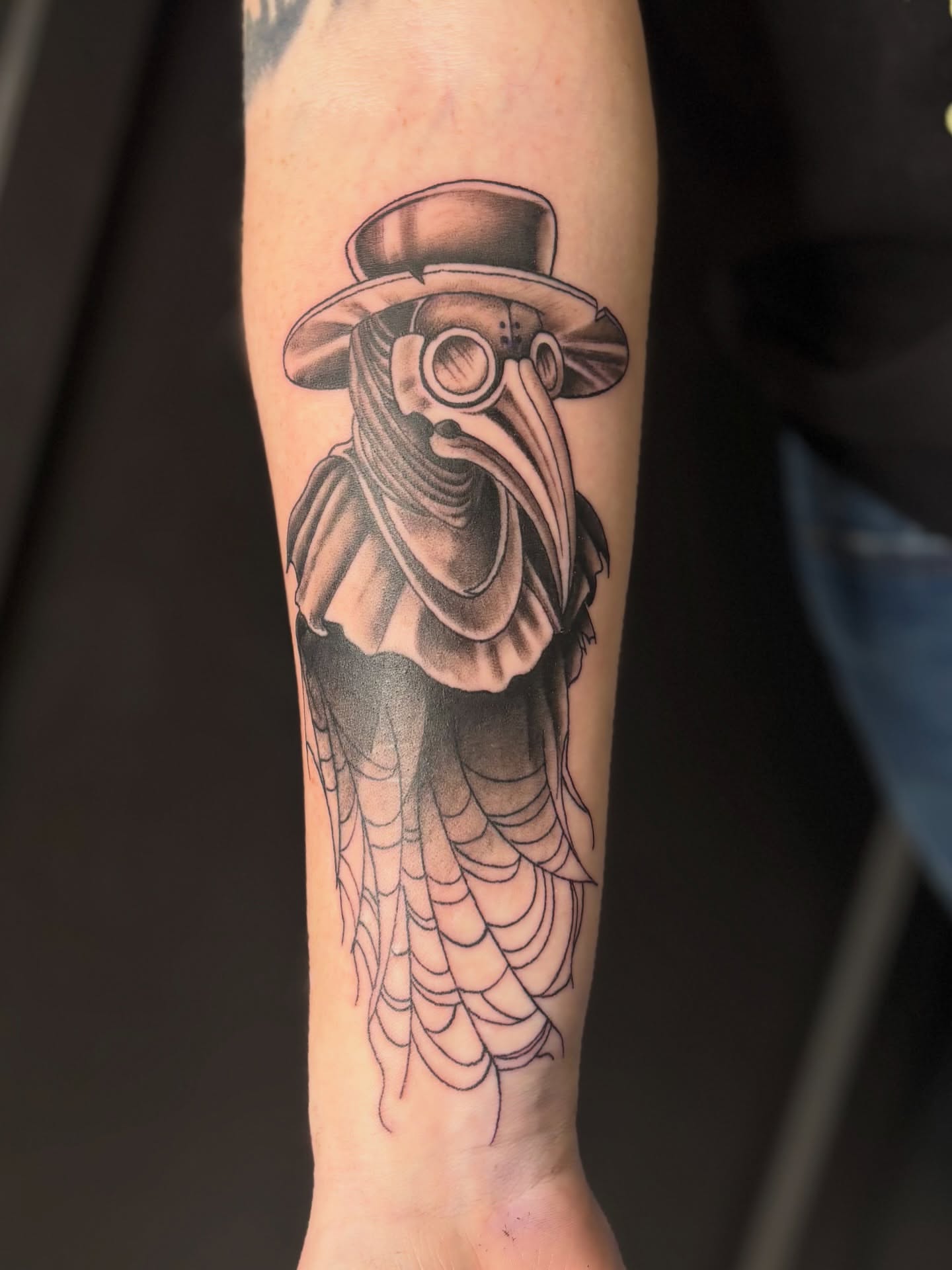 Tattoo by @colourblindtattoo — black_and_grey