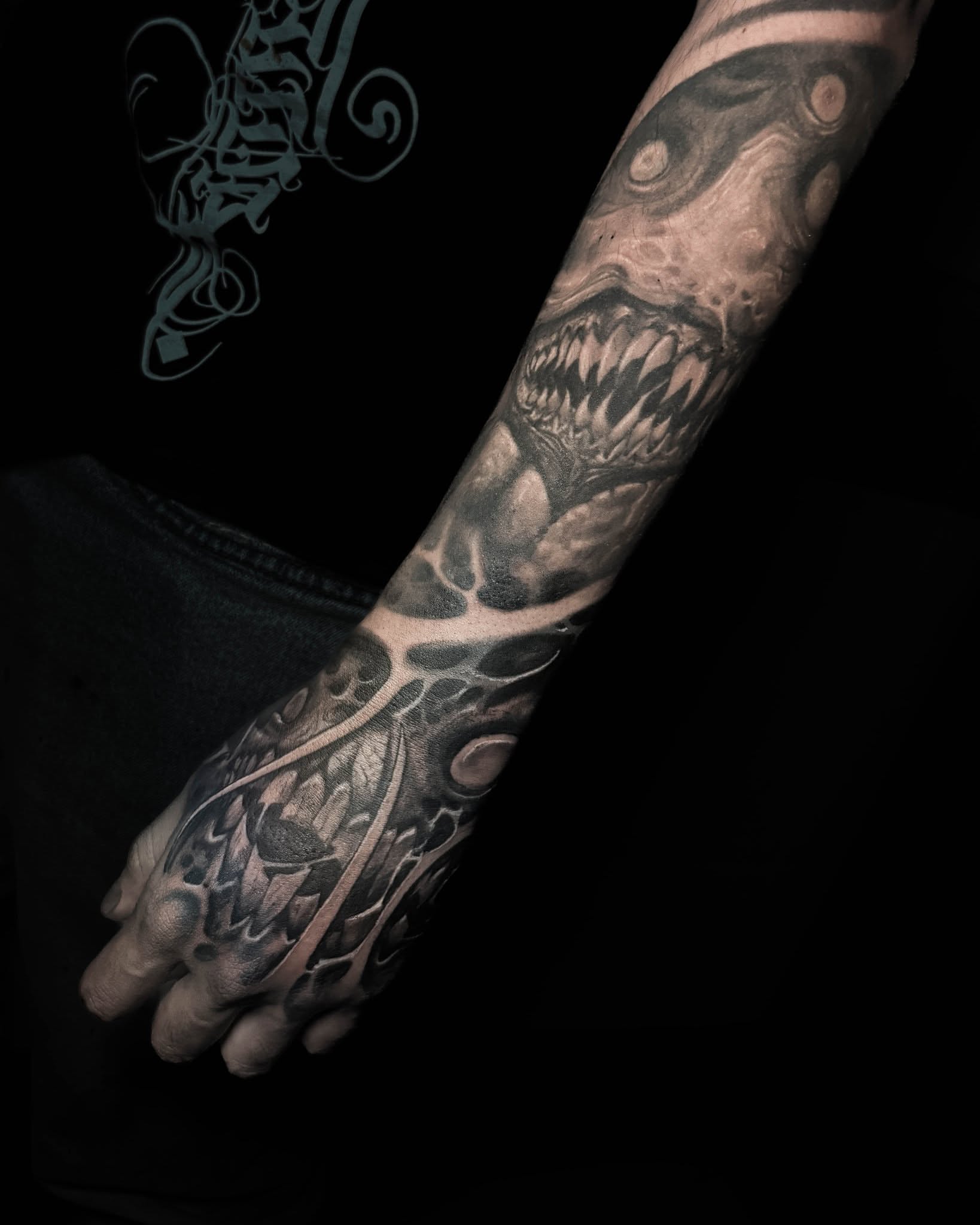 Tattoo by @brunomorettitattoo — dark_realism