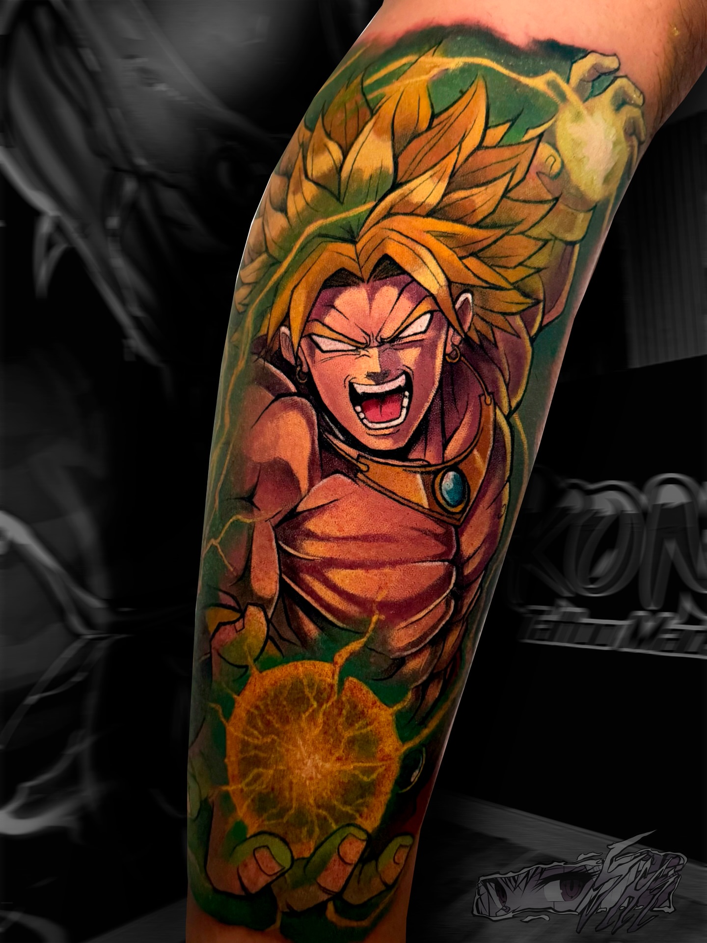 Tattoo by @ivanpelegrinmedina — anime
