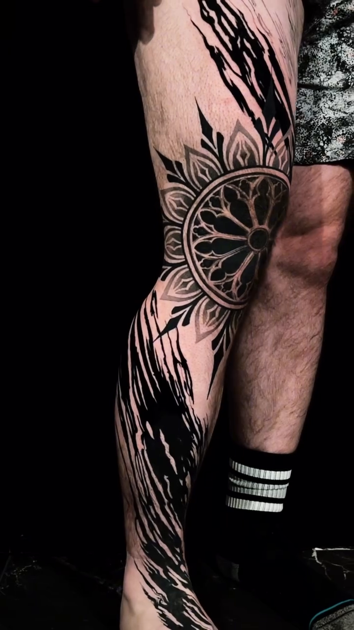 Tattoo by @em.j.francis — geometric, blackwork