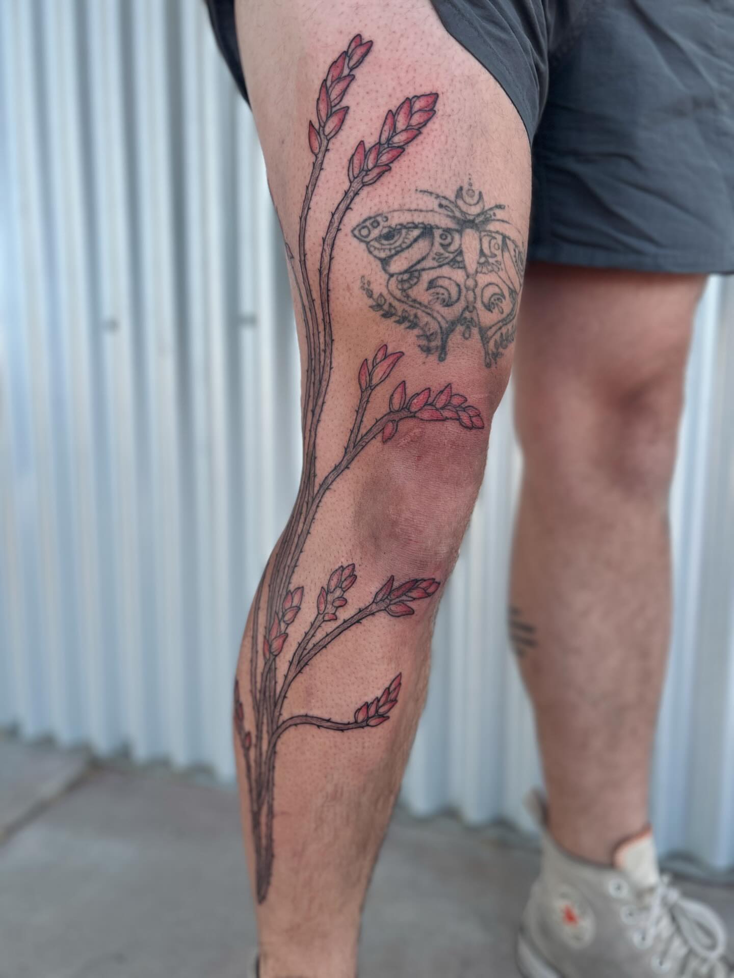 Tattoo by @littlebird_ink — black_and_grey