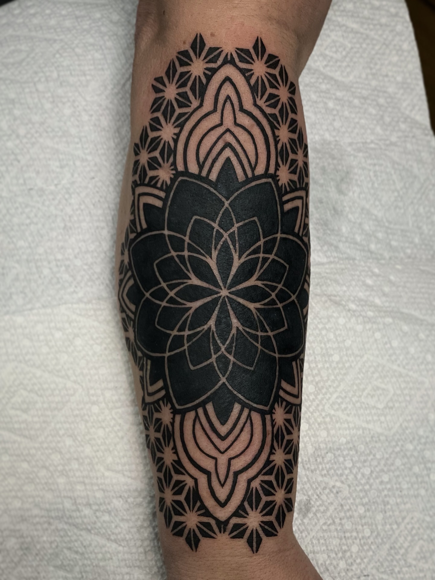Tattoo by @sethmullintattoos — geometric
