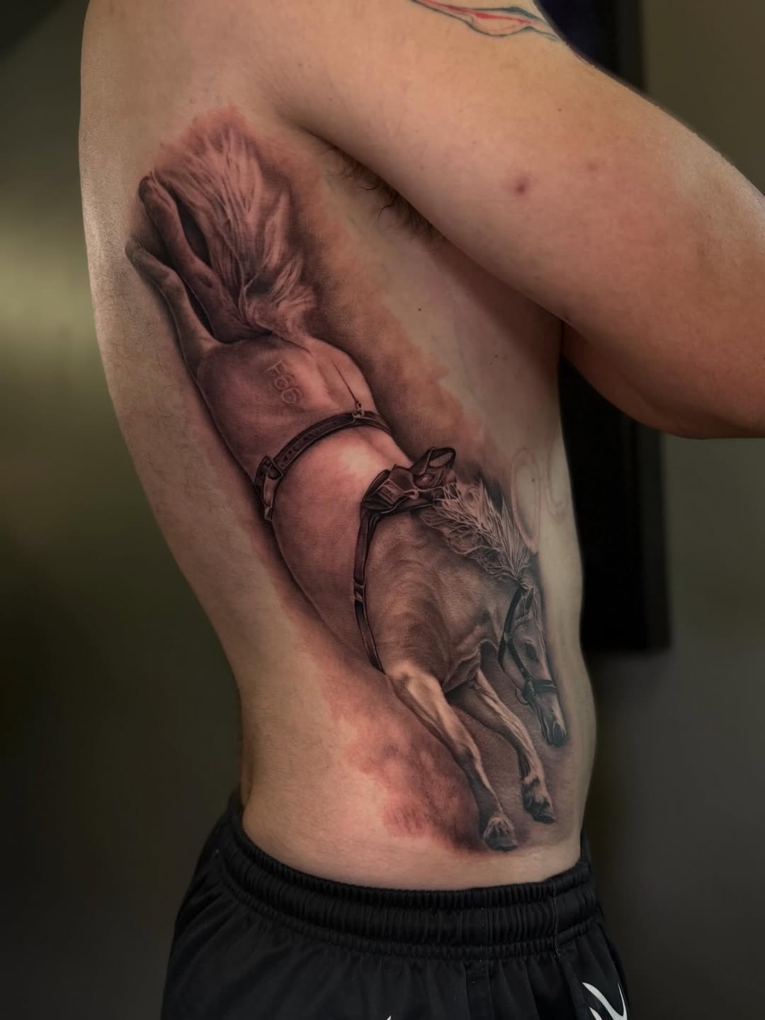 Tattoo by @meretattoos — realism, black_and_grey