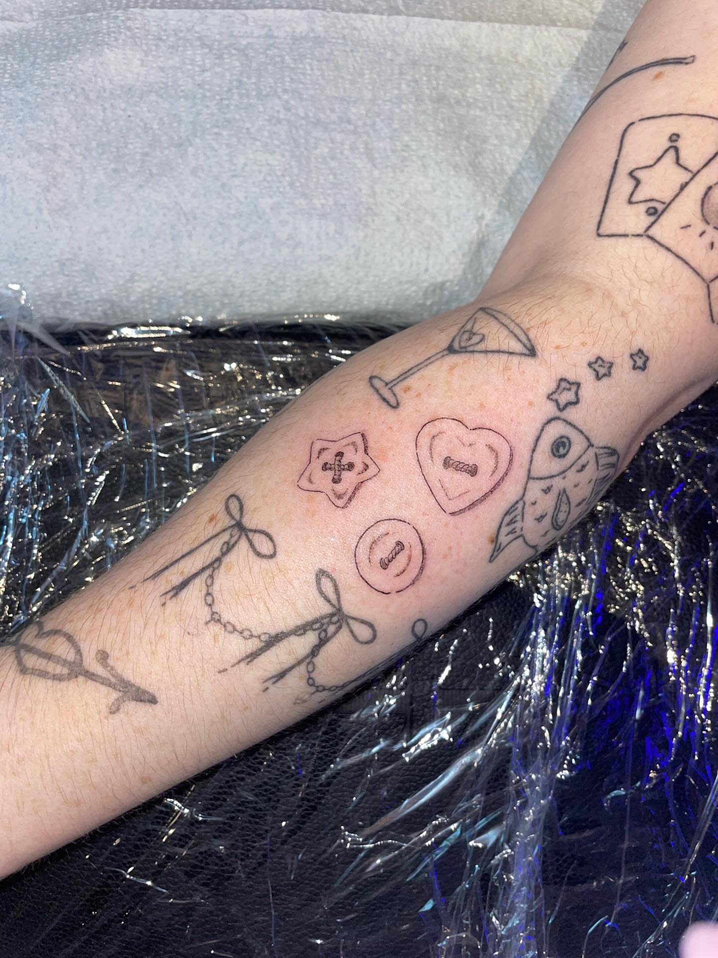 Tattoo by @pajama.hat_tats — geometric